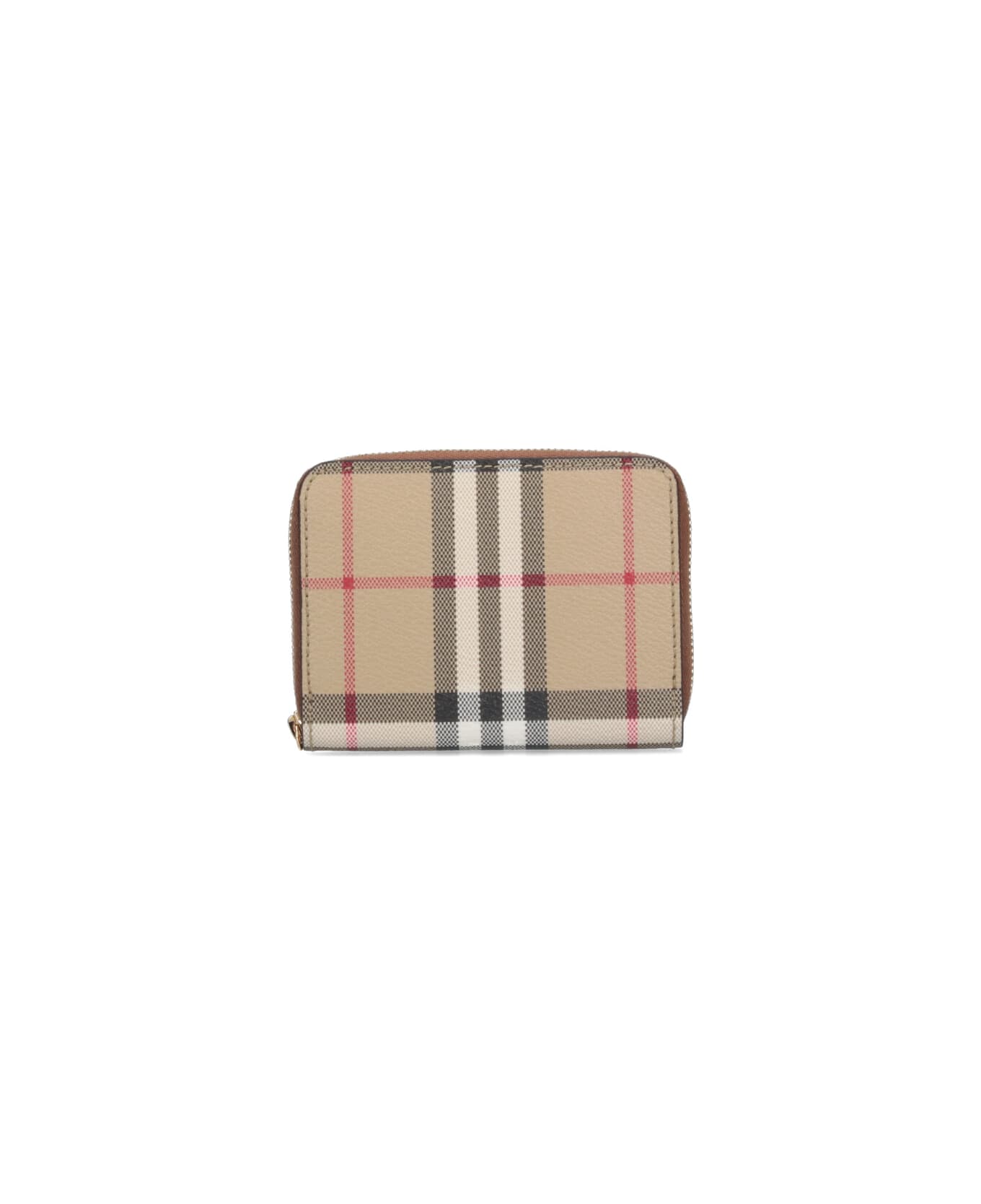Burberry 'vintage Check' Zip Wallet - VINTCHCKBRIRBROWN