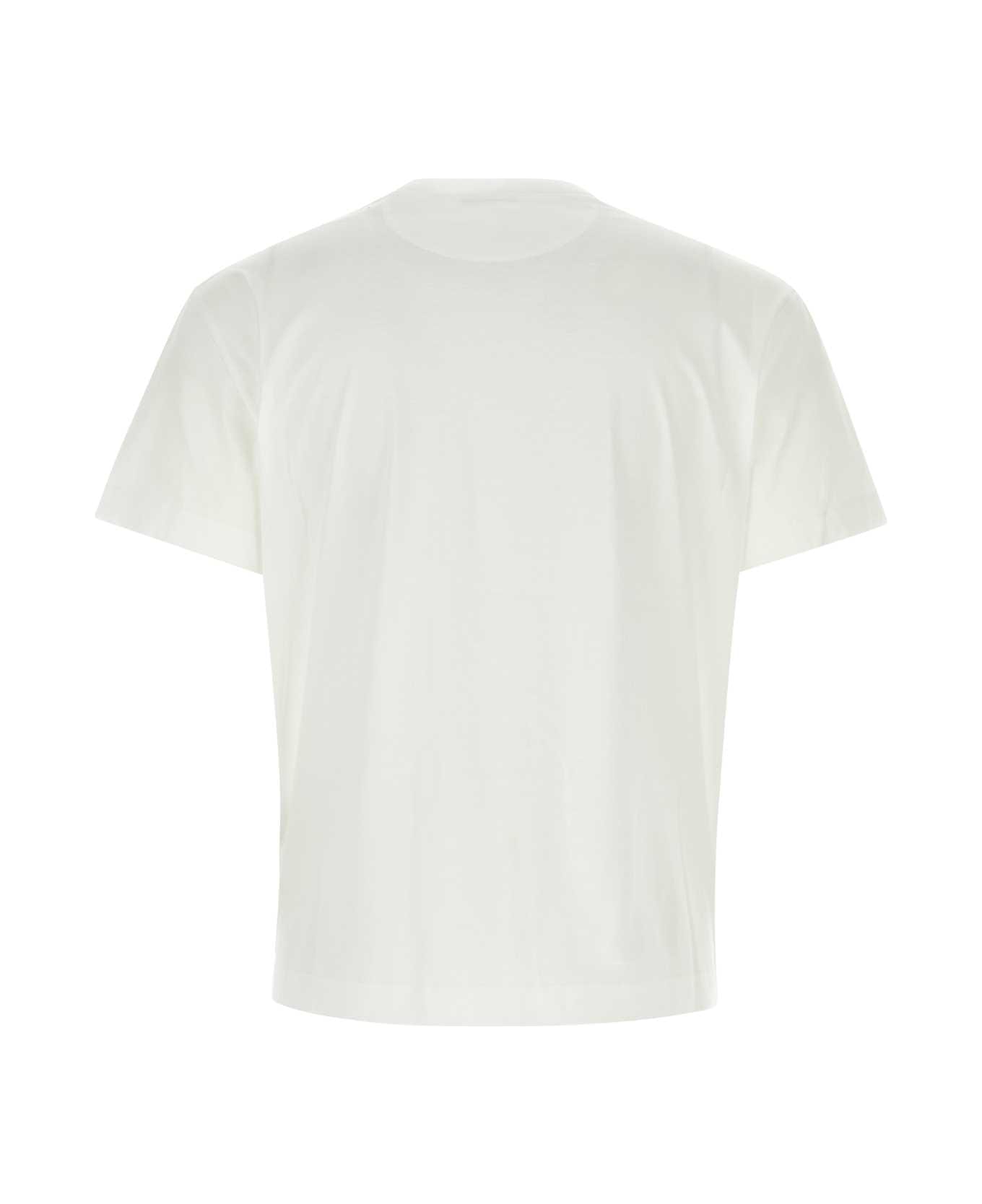 Valentino Garavani White Cotton T-shirt - BIANCO