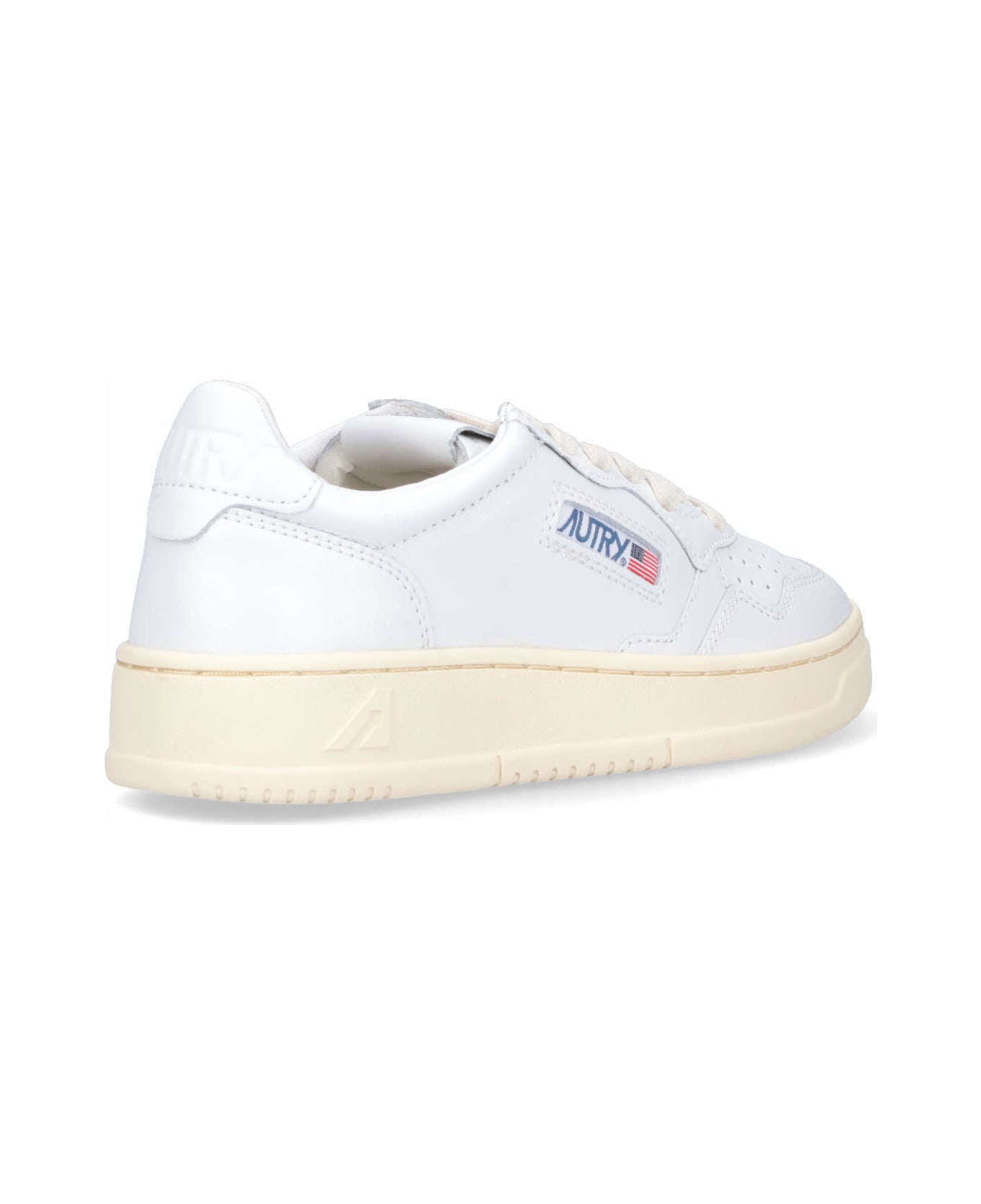 Autry 'medialist' Low Sneakers - White