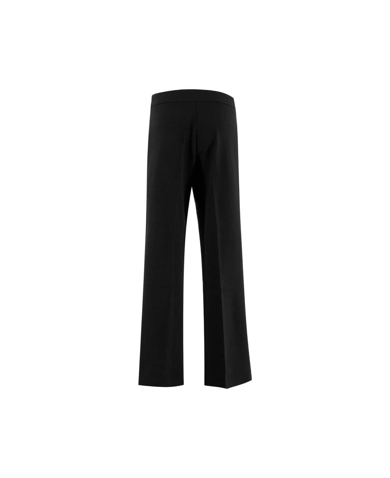 Le Tricot Perugia Trousers - BLACK               