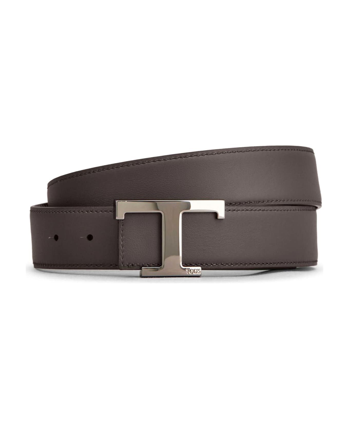 Tod
s Leather Double Face Belt - U820(GALASSIA)+S800(T.MORO)