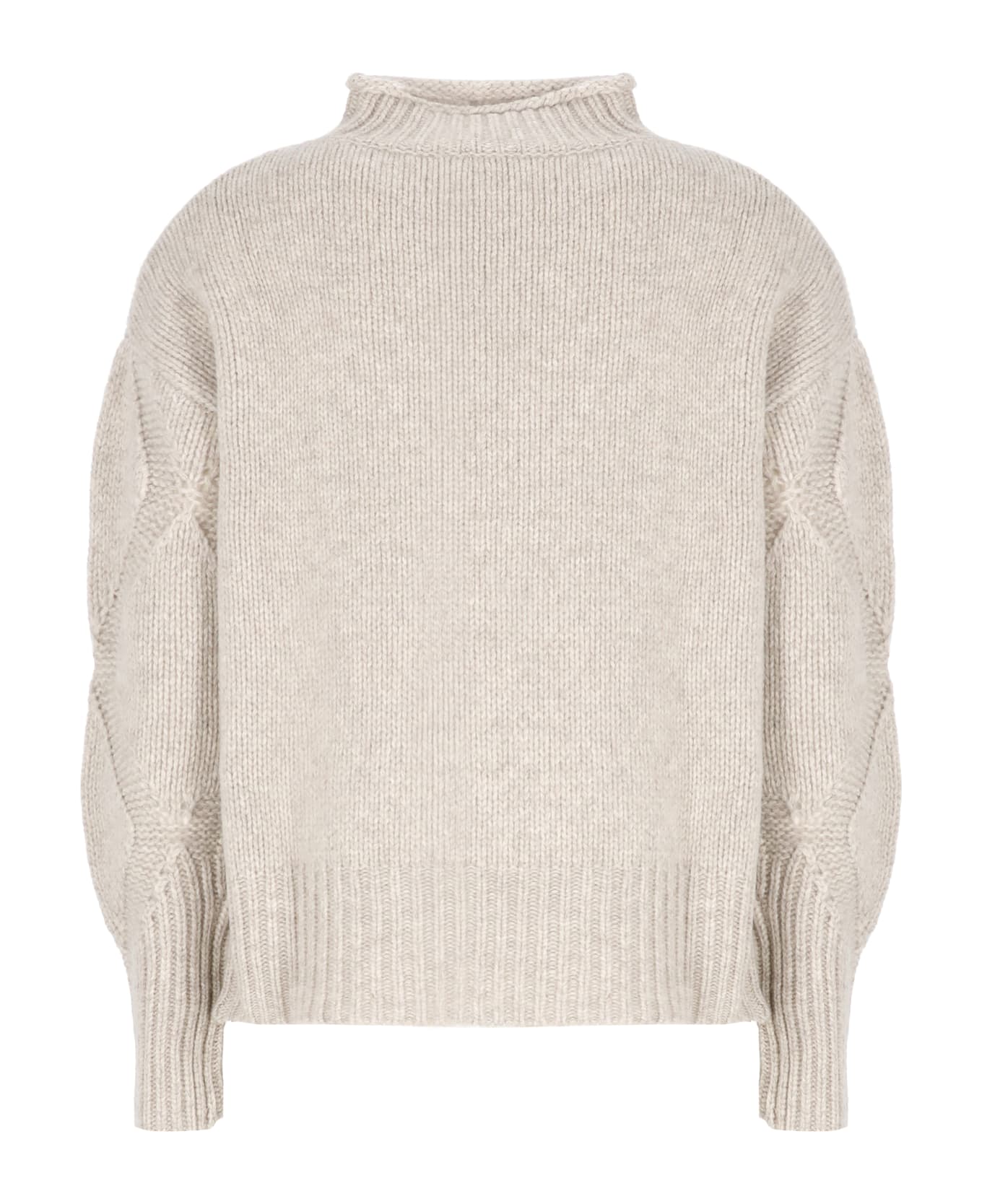 Kangra Wool Sweater - Beige