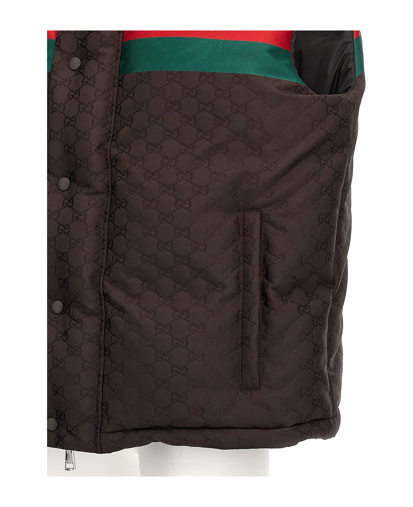 Gucci 
gg
 Vest - BROWNGREENRED