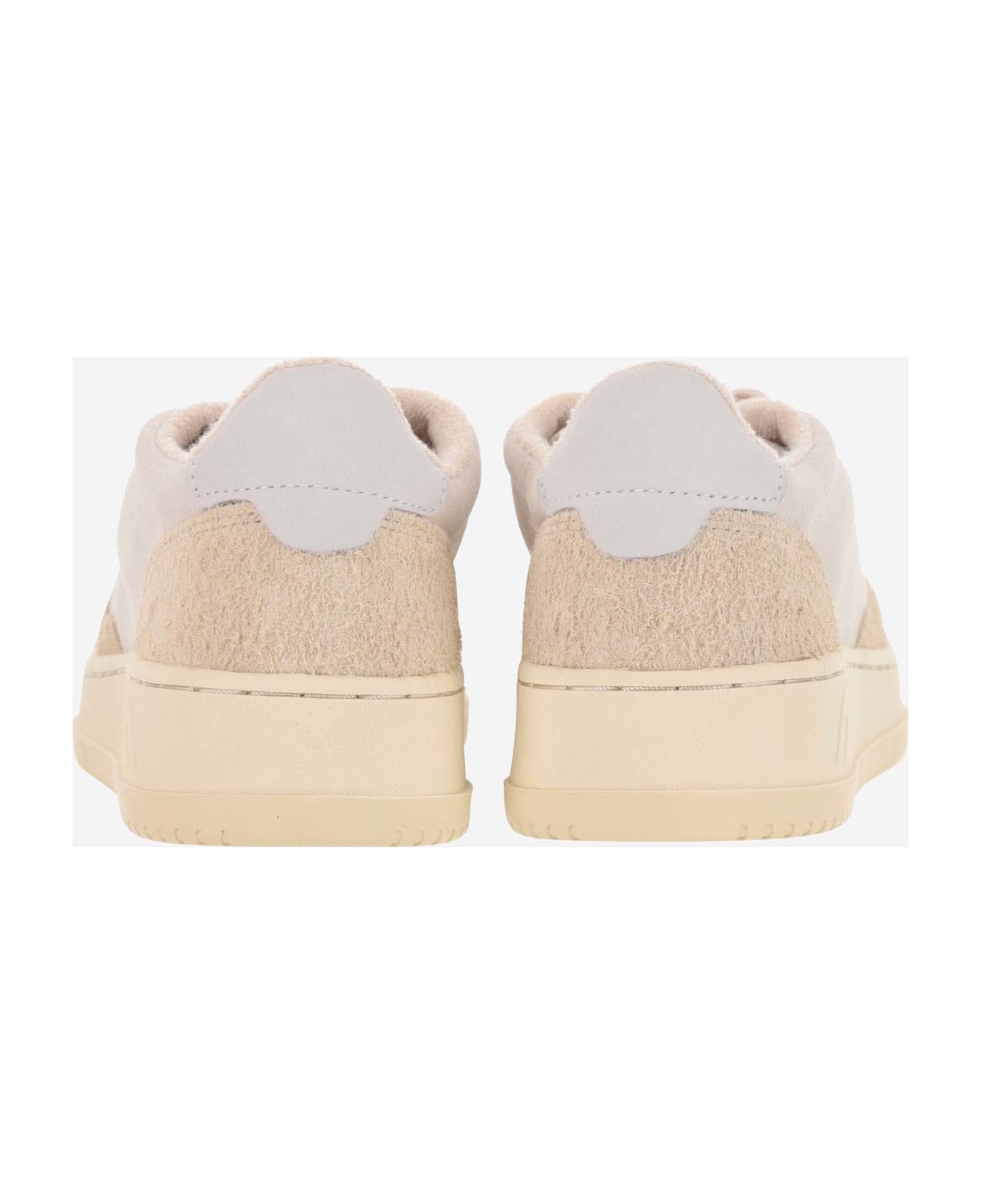 Autry Low Medalist Sneakers - Beige