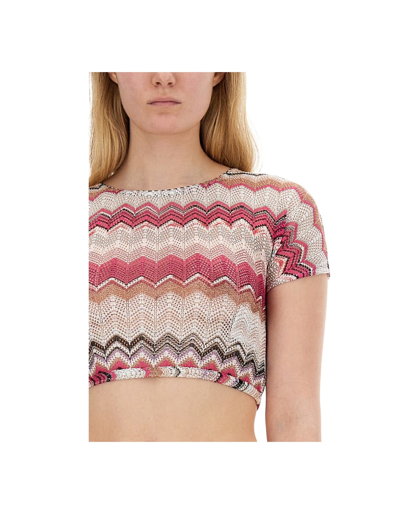 Missoni Top Cropped - MULTICOLOUR トップス