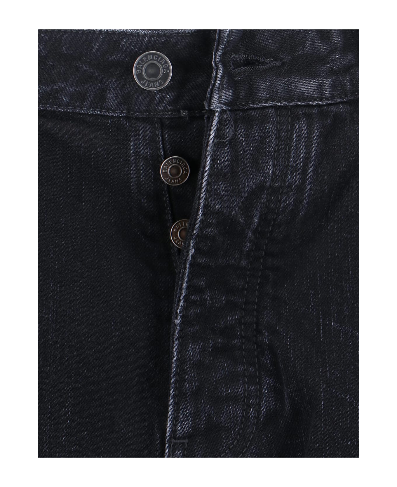 Balenciaga Straight Jeans - Black