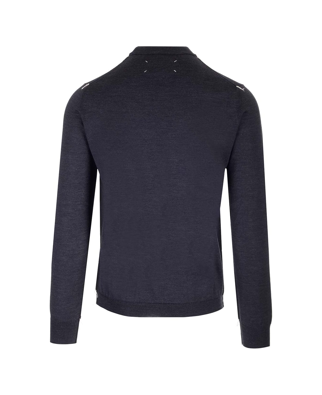 Maison Margiela Crew Neck Sweater - Grey