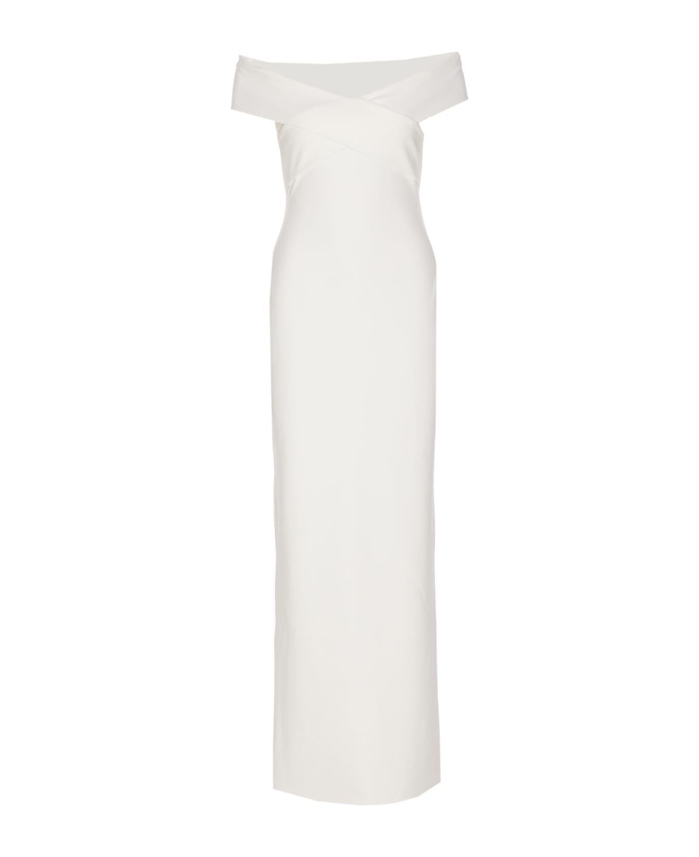 Solace London Ines Maxi Dress - White