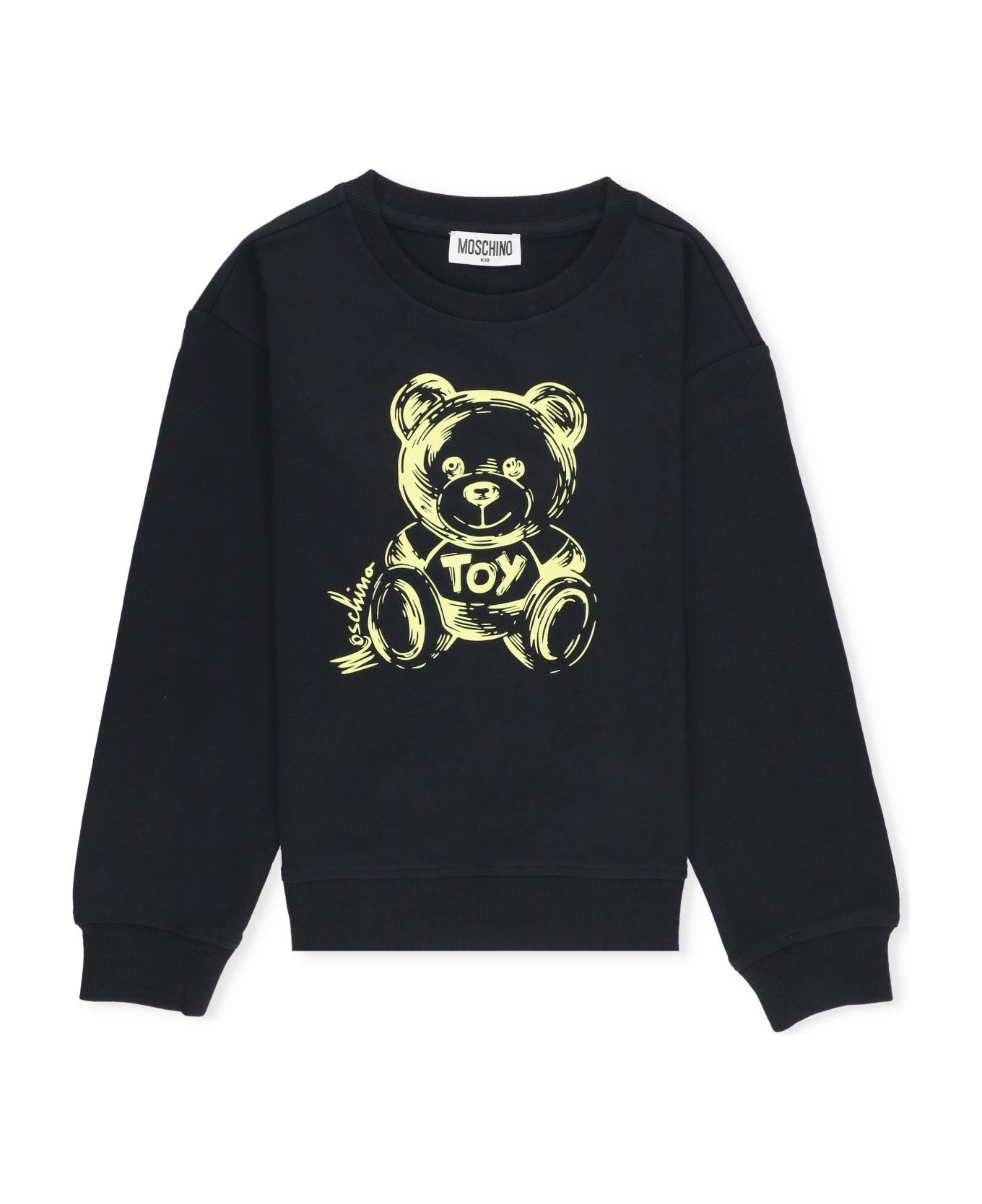 Moschino Sweatshirt With Print - Black