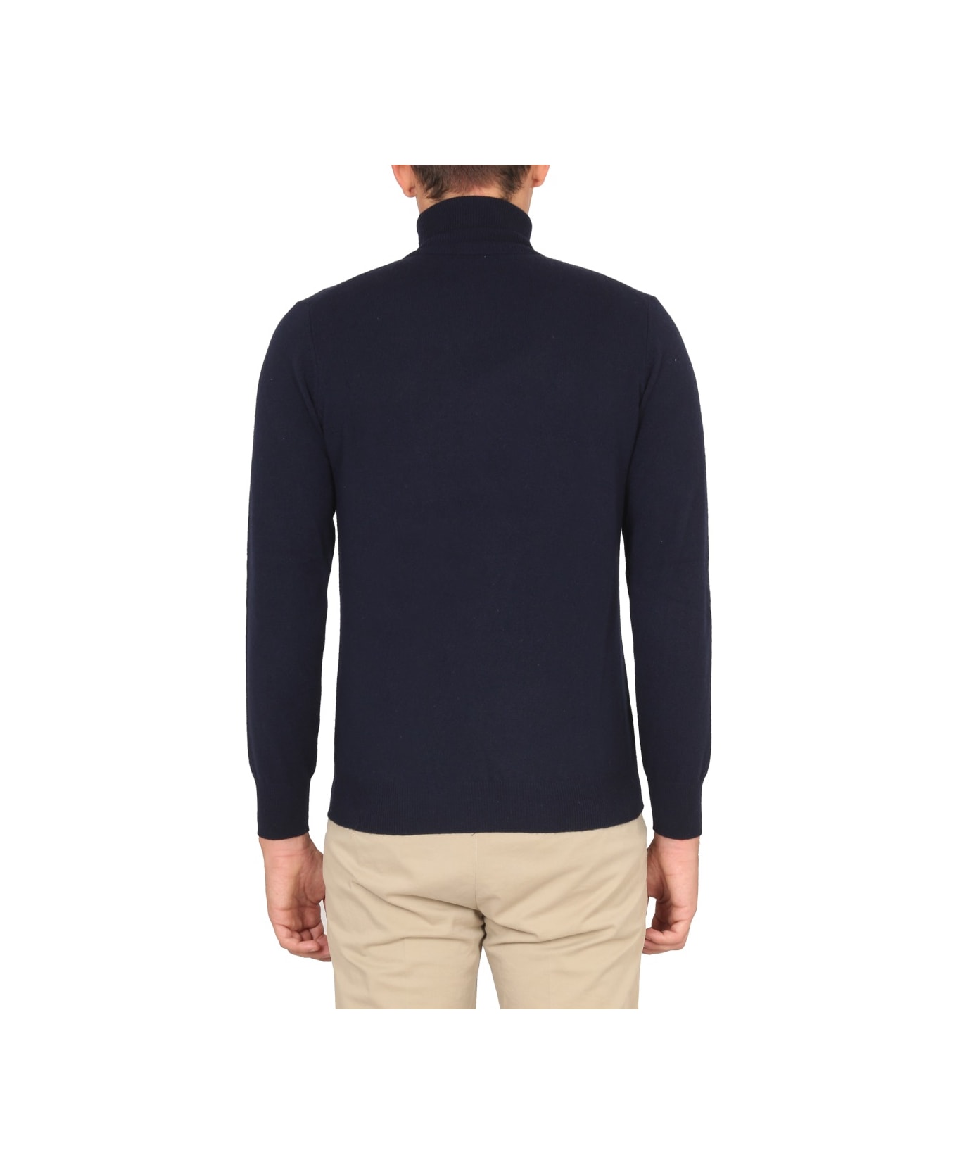 Aspesi Turtleneck Sweater - BLUE