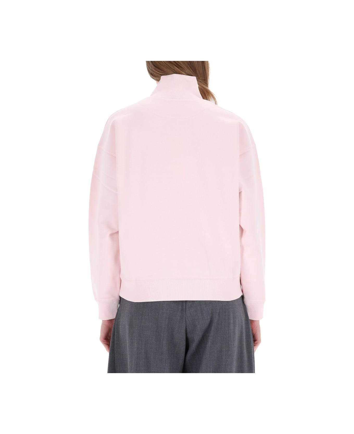 Maison Kitsuné "dressed Fox" Sweatshirt - PINK