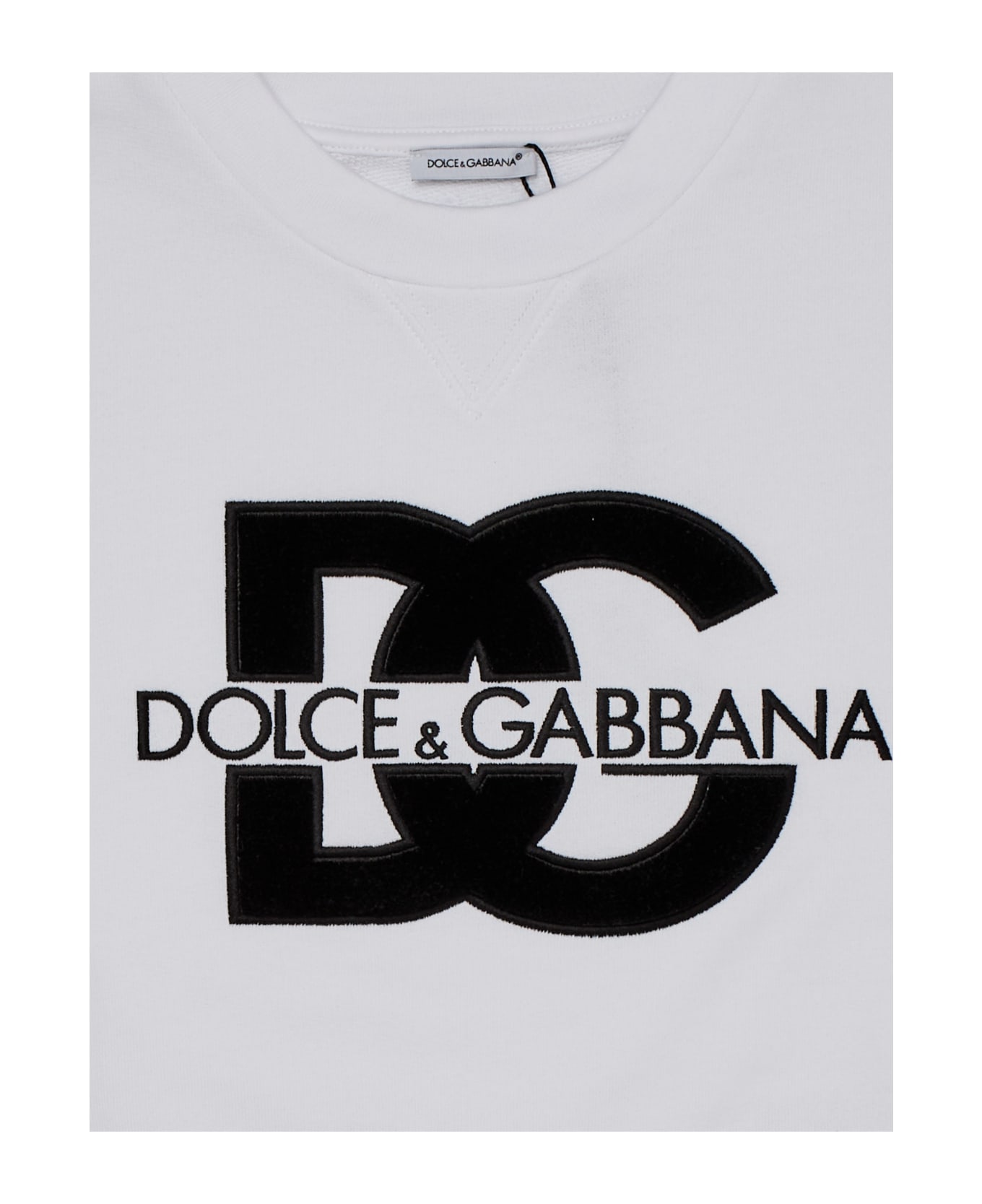 Dolce decoration & Gabbana Sweatshirt Sweatshirt - BIANCO