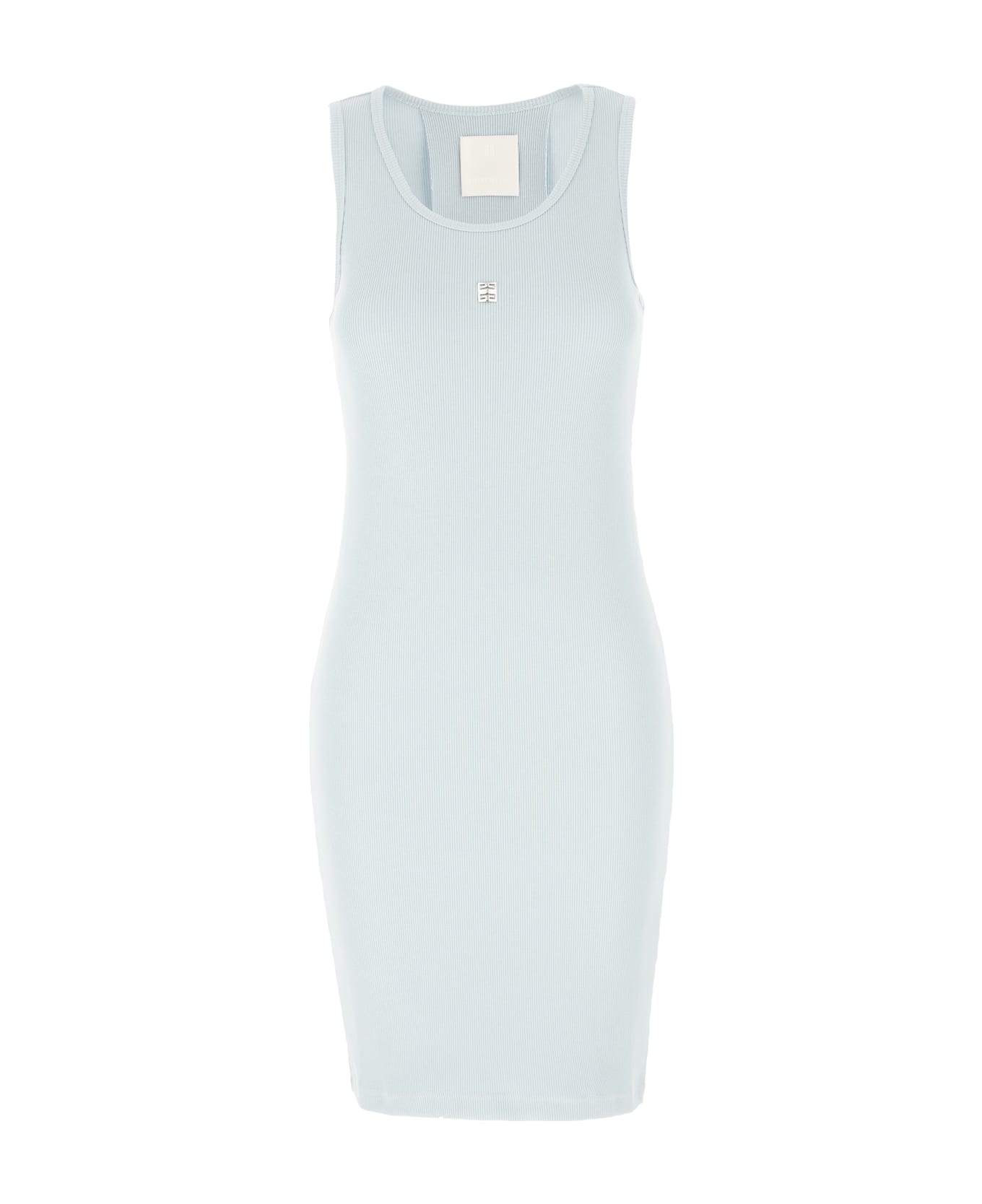 Givenchy Light Blue Stretch Cotton Dress - SKY BLUE