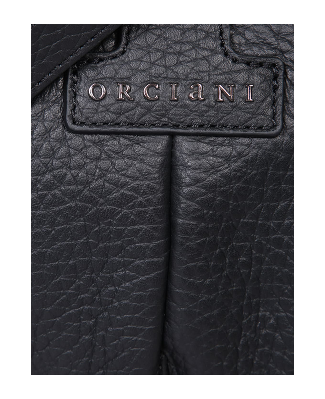 Orciani Vita Soft Small Black Bag - Black トートバッグ