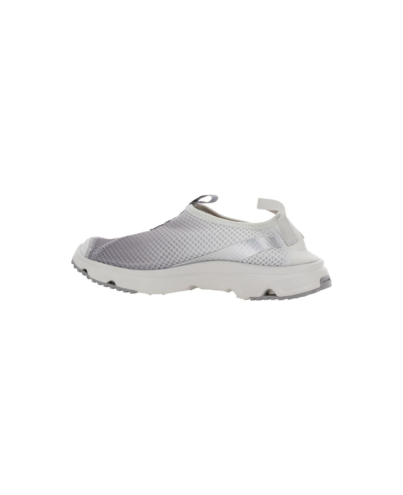 Salomon 'rx Moc 3.0' Grey Sneakers With Mesh Design And Printed Logo On The Front And Side In Fabric Unisex - Grey