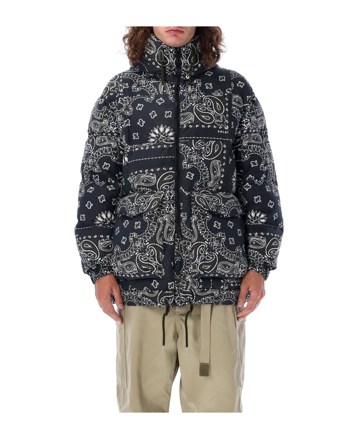 Sacai Bandana Print Blouson | italist