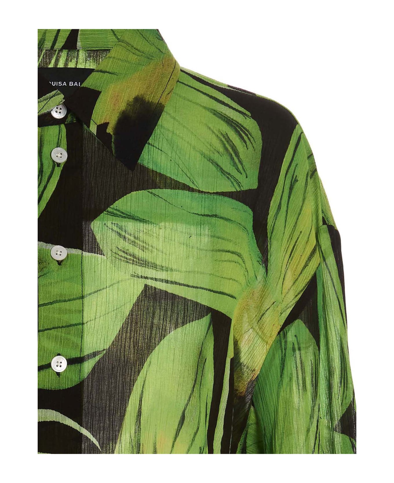Louisa Ballou Oversize Shirt With A Print. - Multicolor ブラウス