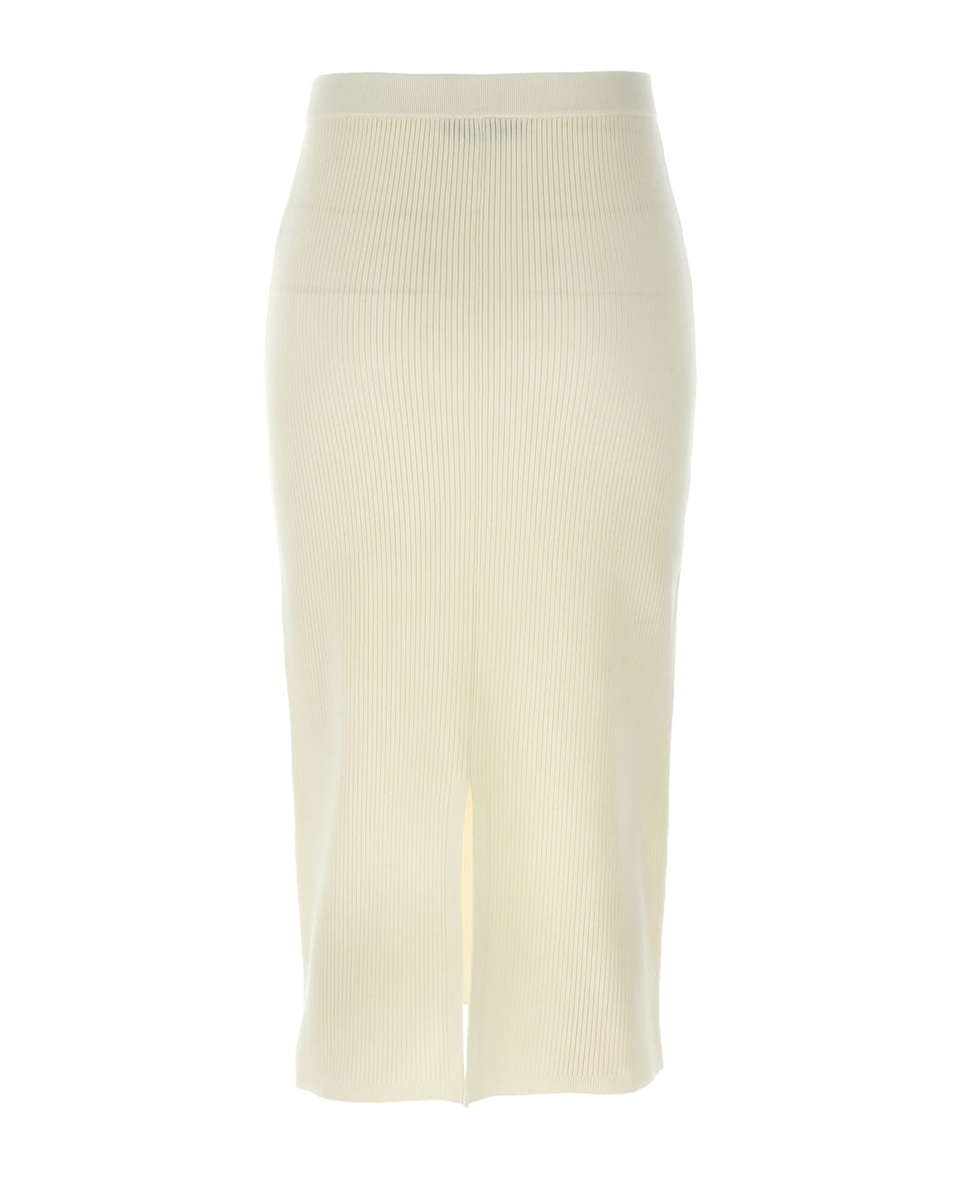 Alessandra Rich Midi Skirt - White
