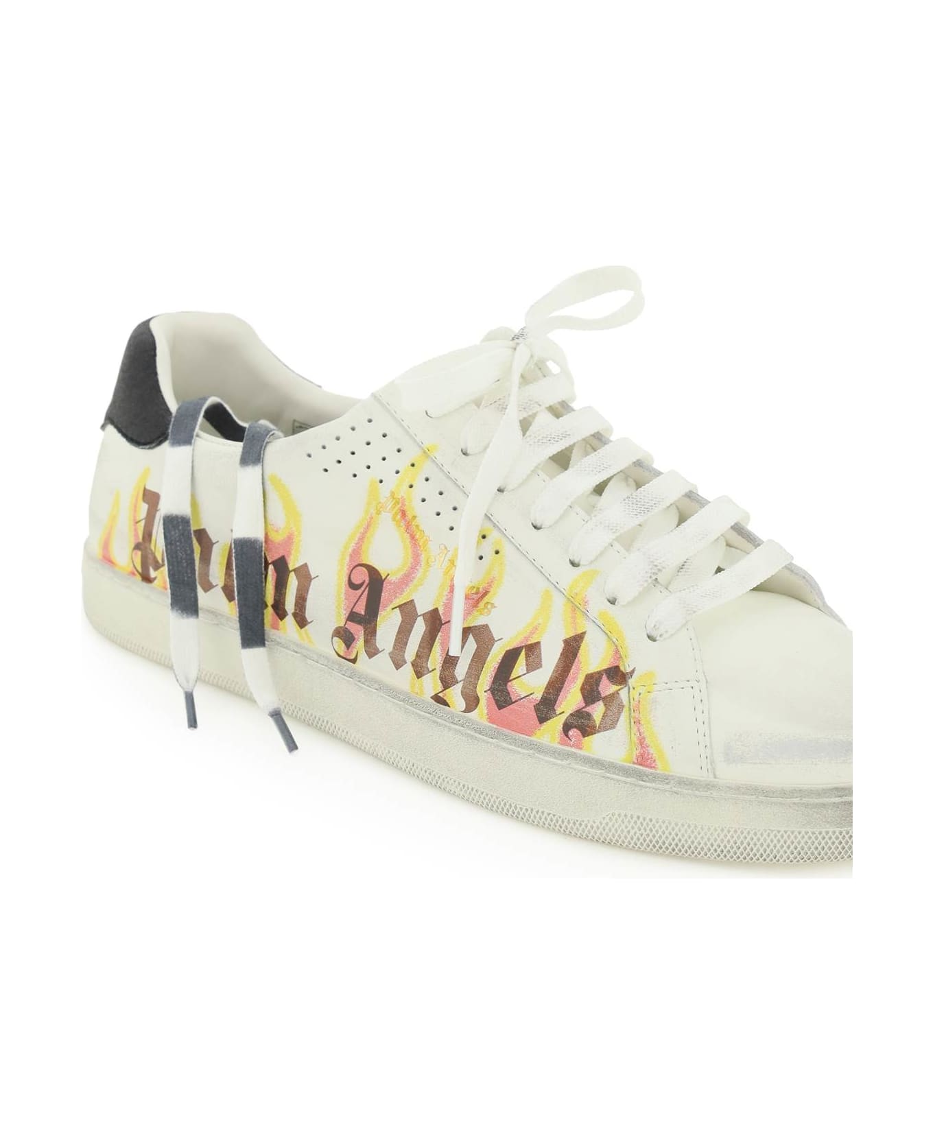 Palm Angels Palm One Sneakers - WHITE YELLOW (White) スニーカー