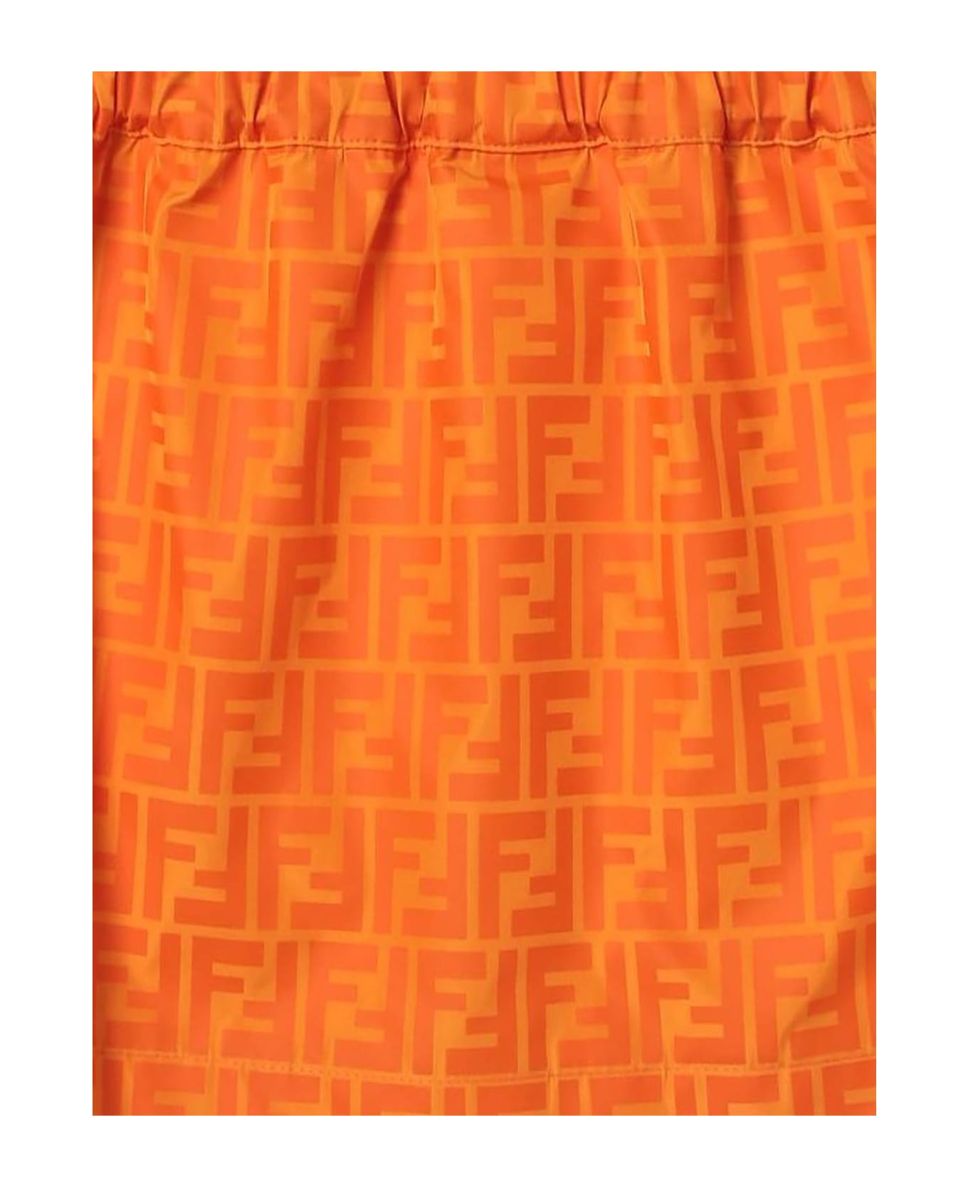 Fendi Orange Polyamide Skirt - Arancio