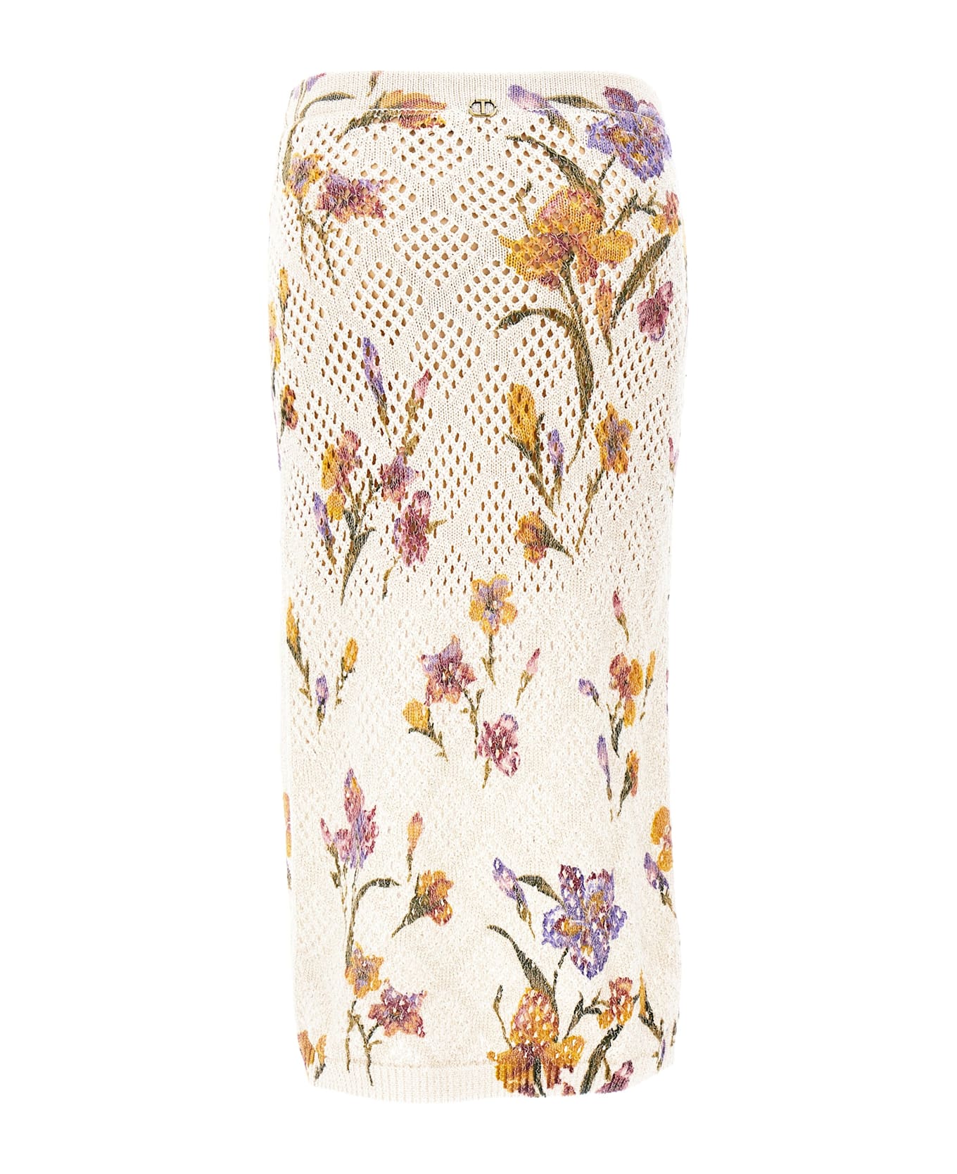 TwinSet Mesh Skirt - Multicolor