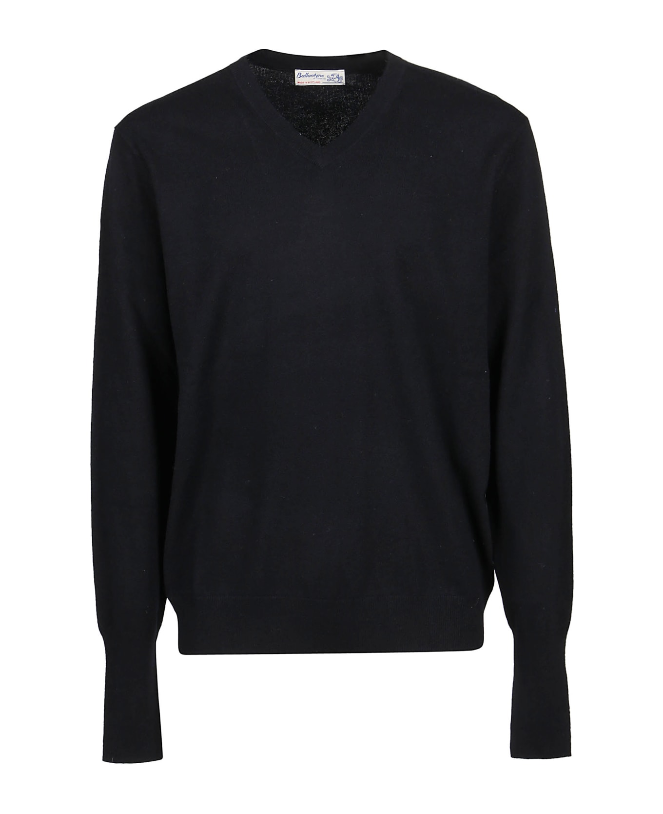 Ballantyne Plain Sweater - Nero