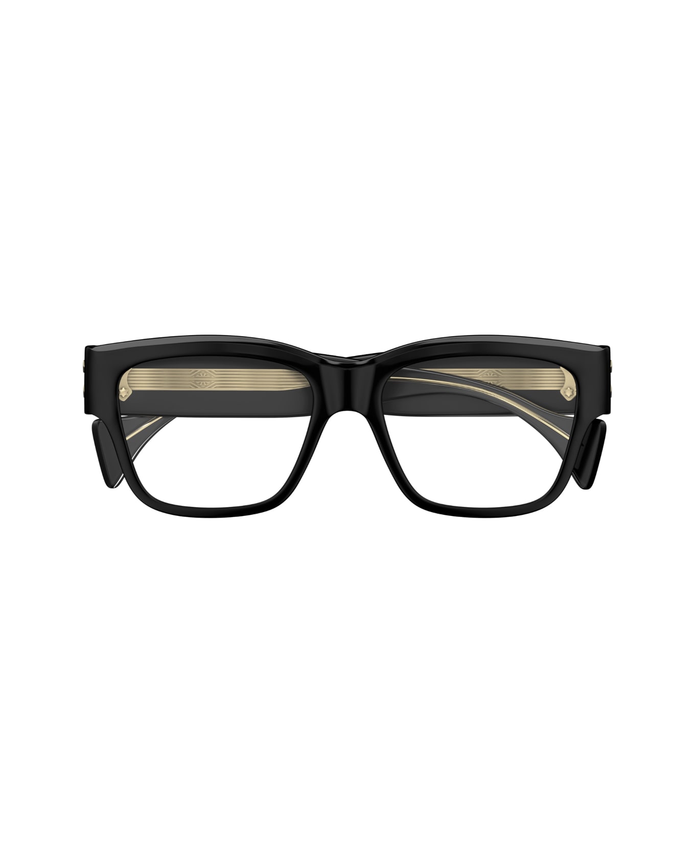 Gucci Eyewear Gucci Gg1705o Linea Rivets 001 Black Glasses - Nero