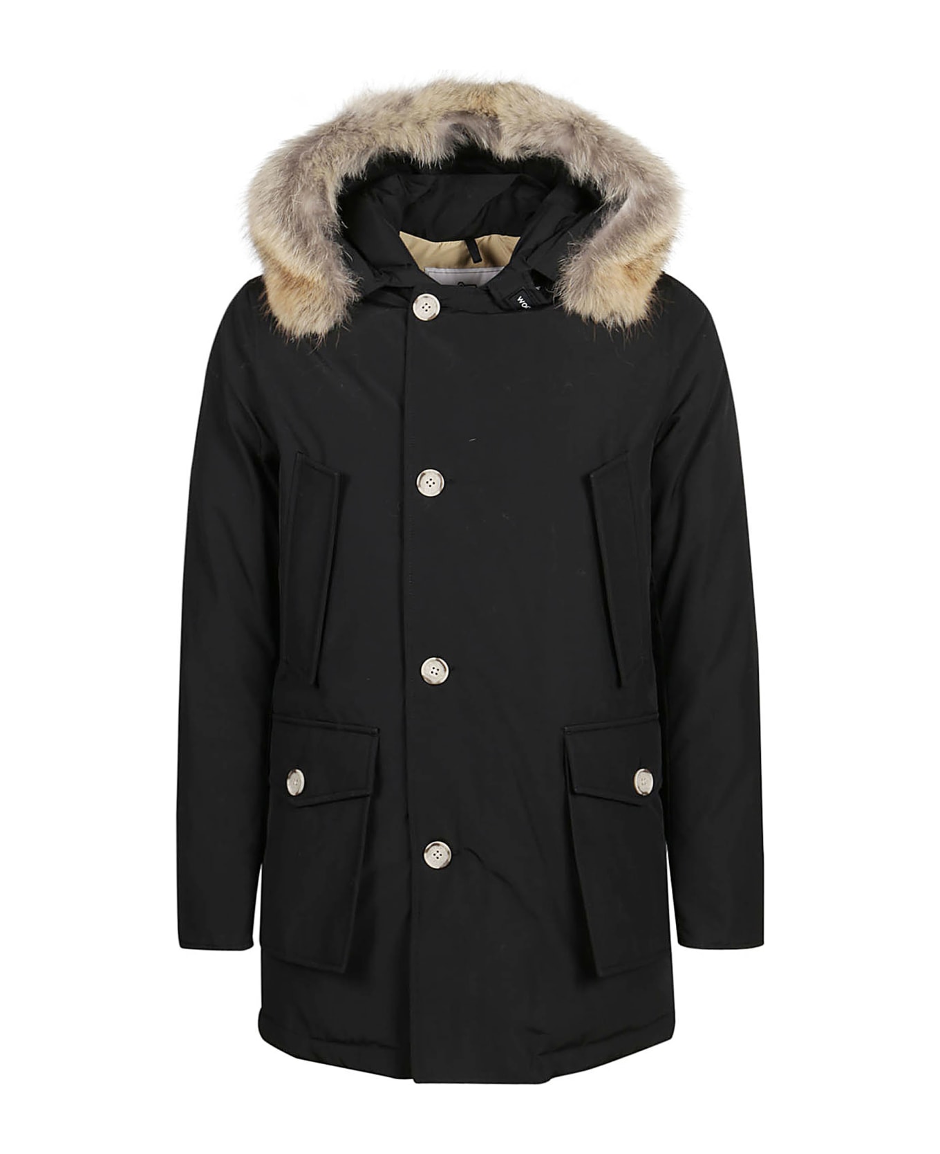 Woolrich Arctic Detachable Fur Parka - Blk Black