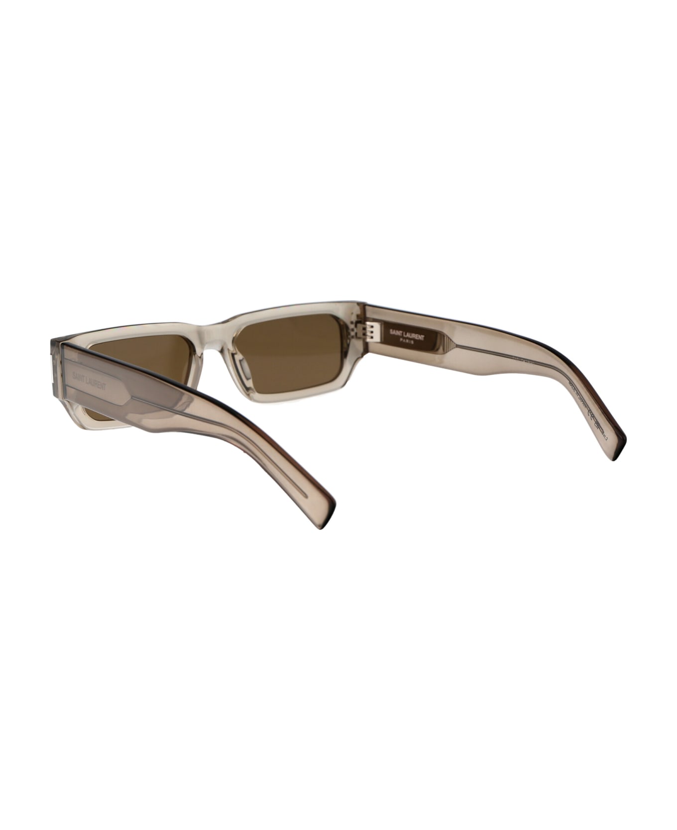 Saint Laurent Eyewear Sl 660 Sunglasses - 004 BEIGE BEIGE BROWN