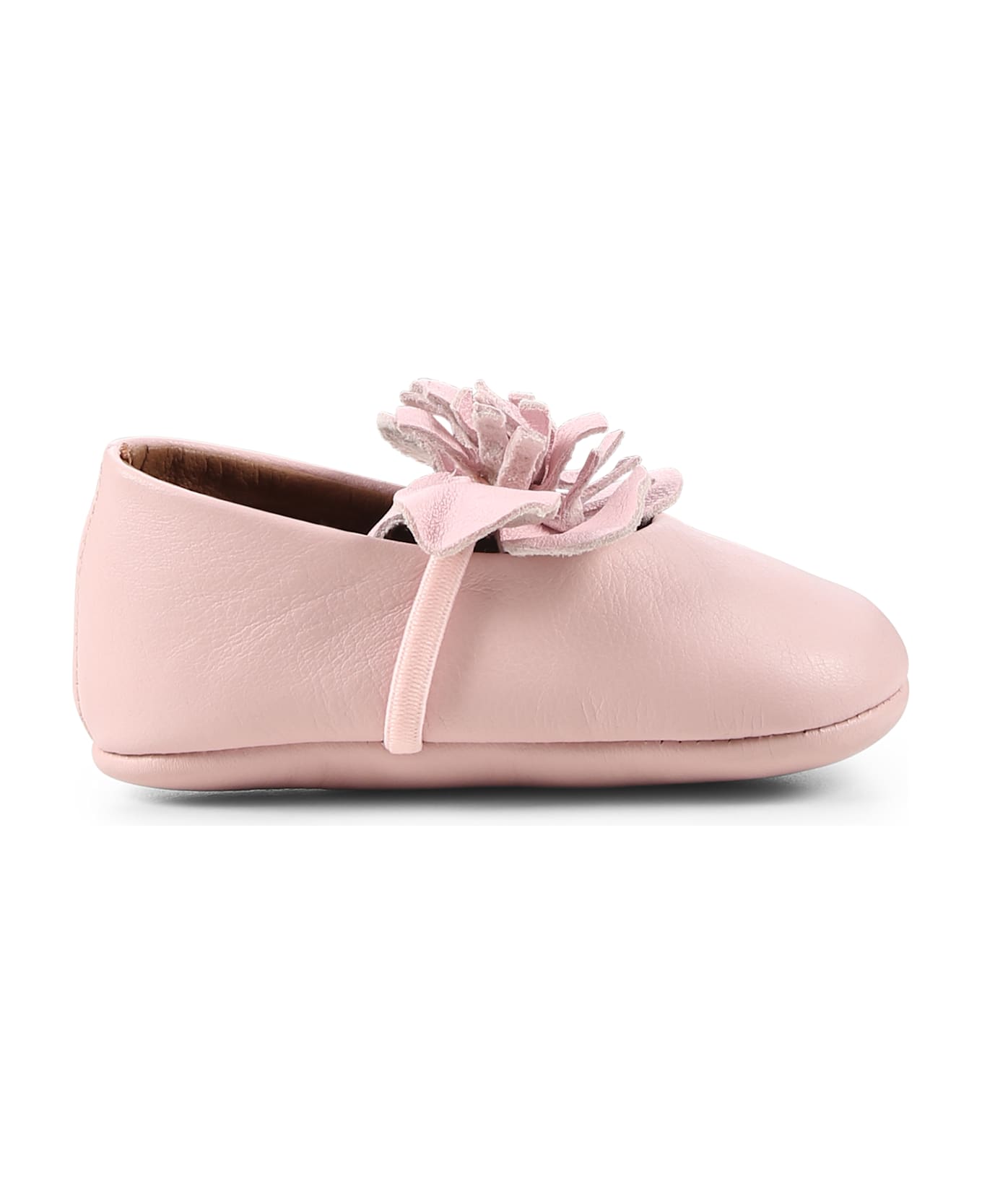 Pèpè Pink Ballet Flats For Baby Girl - Pink