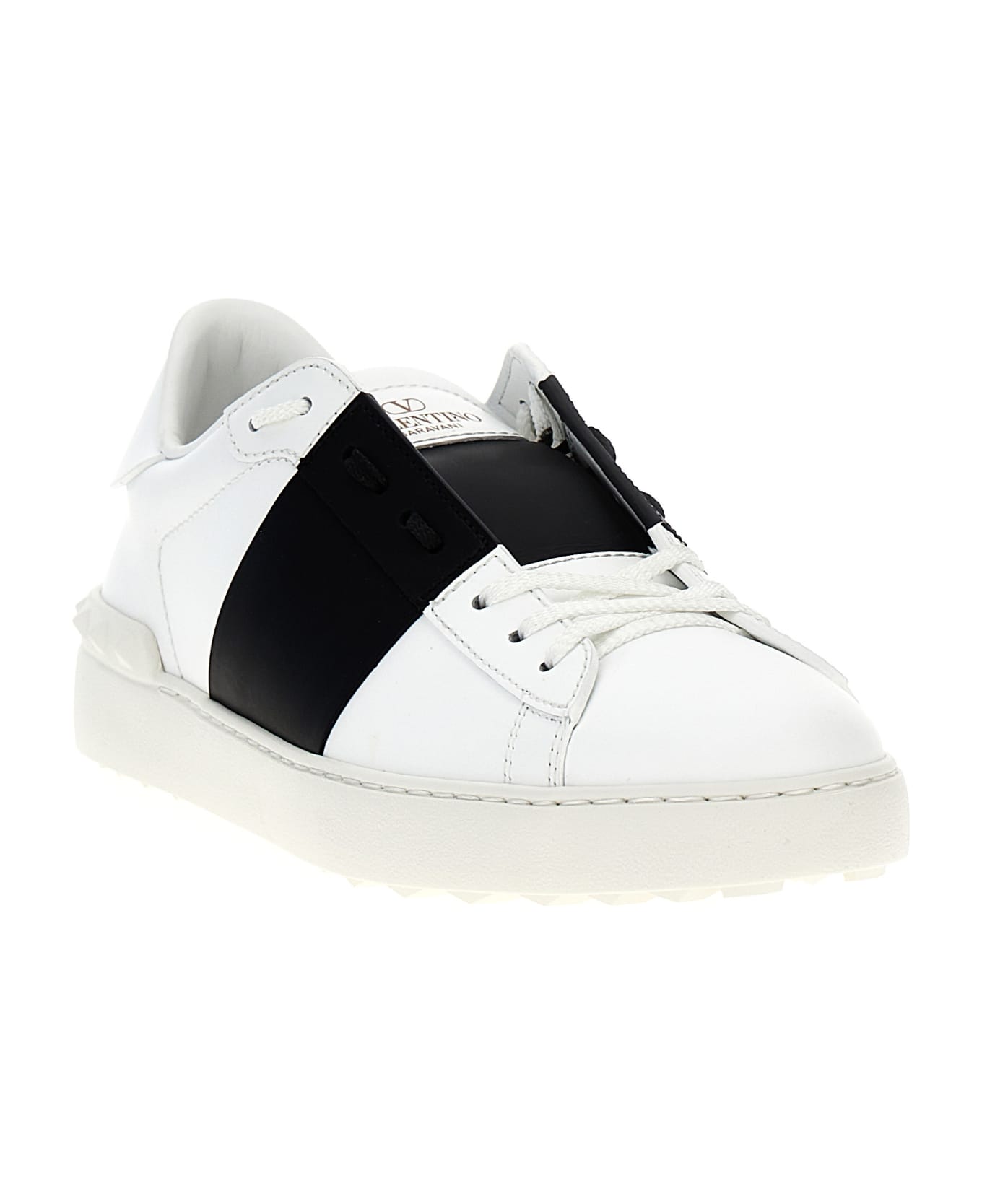 Valentino Garavani 'open' Sneakers - White/Black