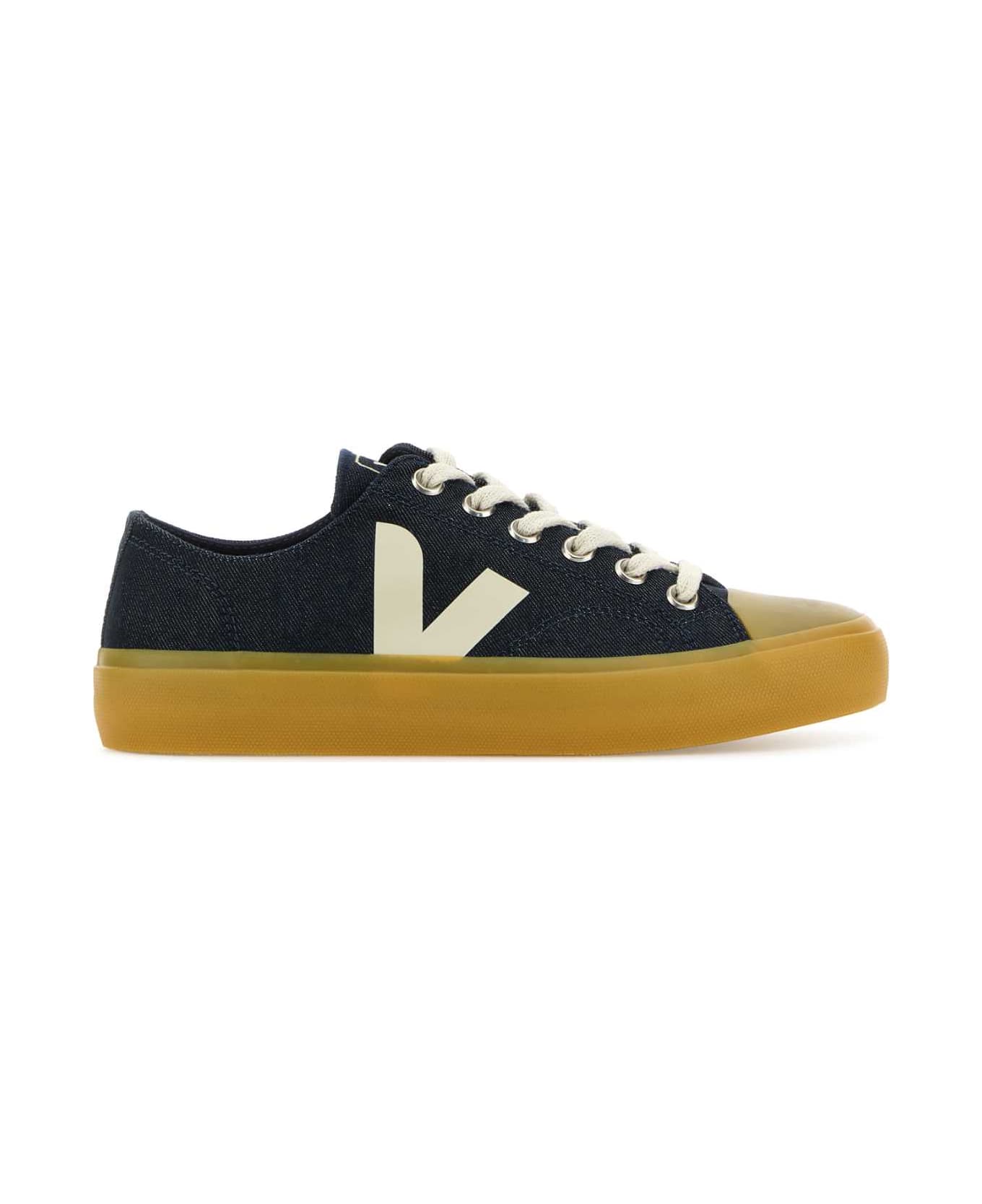 Veja Denim Wata Ii Sneakers - BLUEPIERRENATURAL