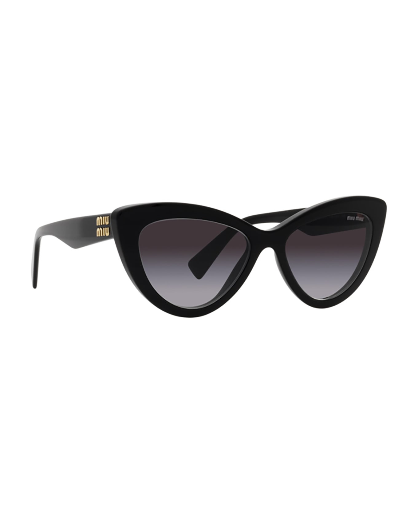 Miu Miu Eyewear Mu 04ys Black Sunglasses - Black
