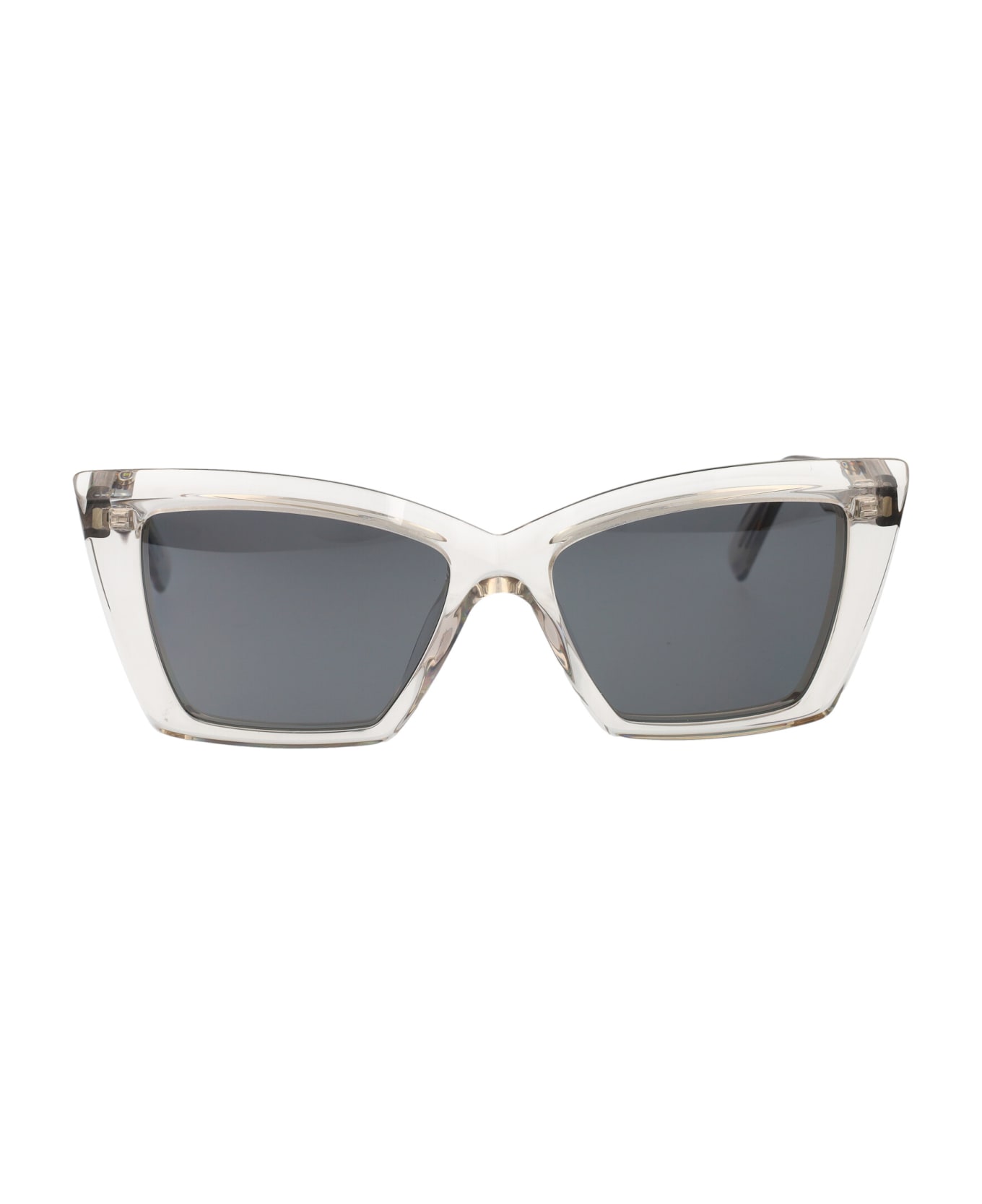 Saint Laurent Eyewear Sl 657 Sunglasses - 003 BEIGE BEIGE SILVER