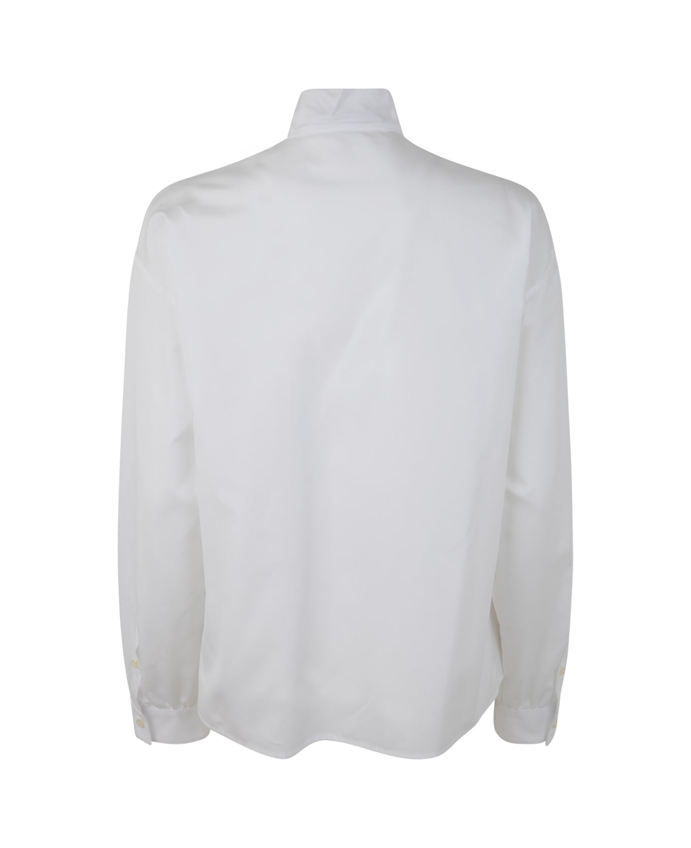 Dsquared2 Knotted Collar Shirt - White シャツ