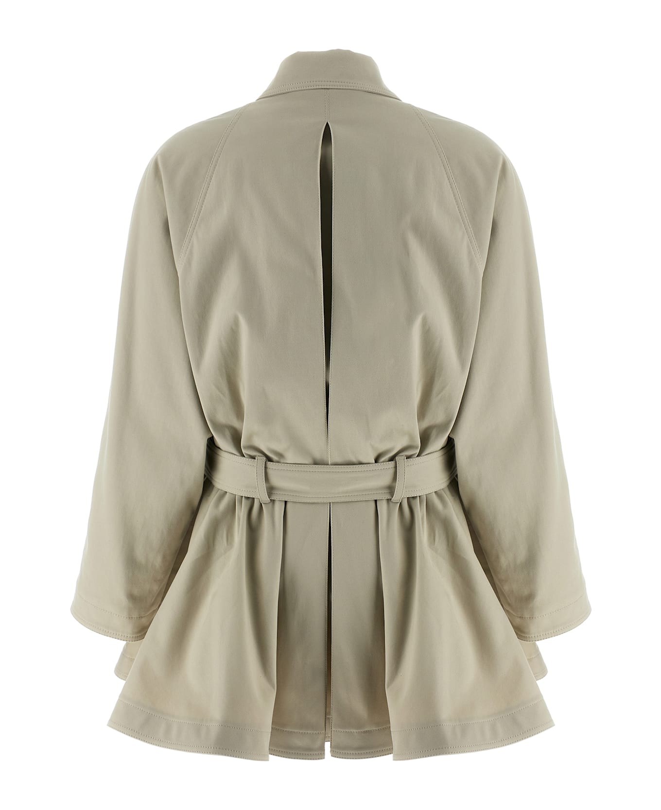 Giovanni Bedin Belted Dress - Beige