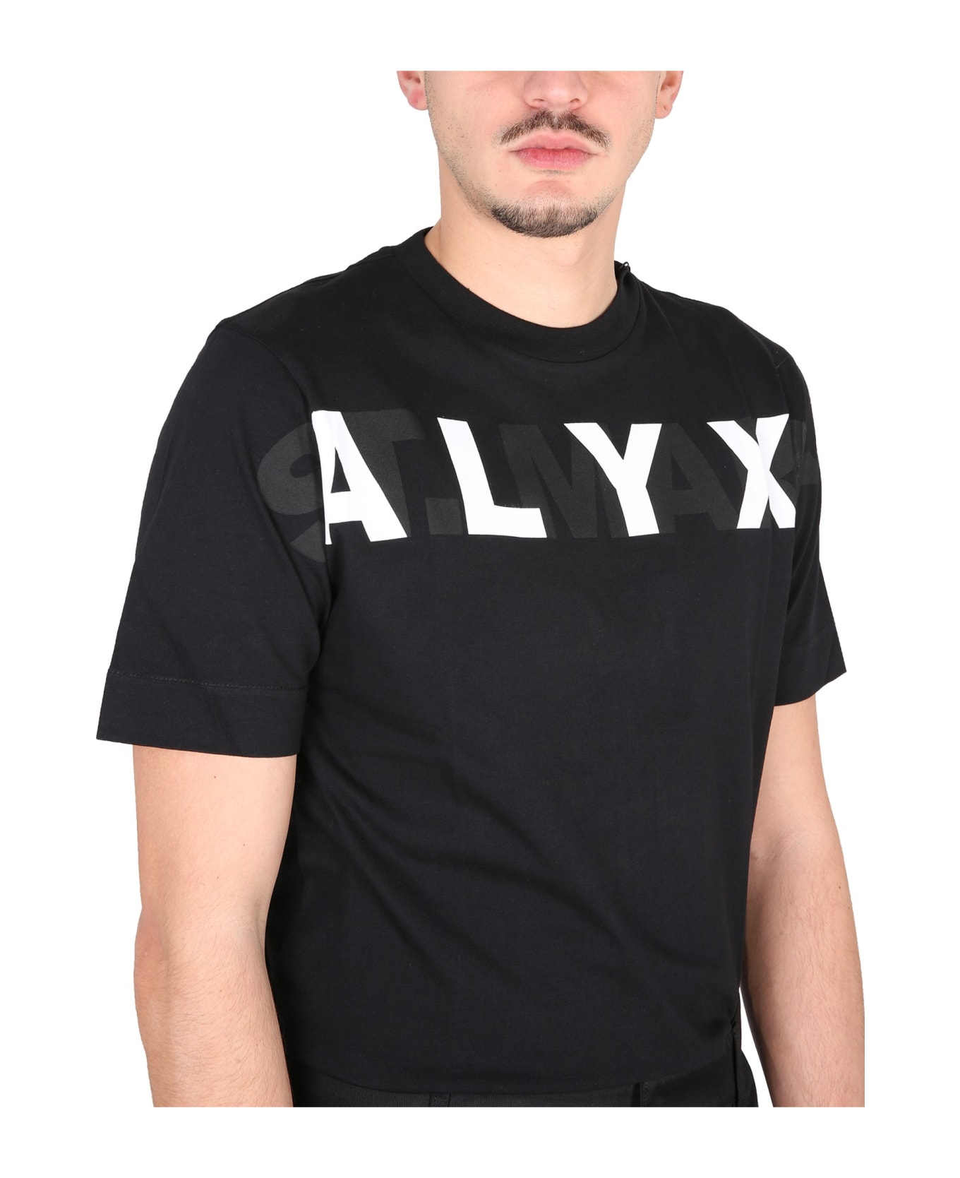 1017 ALYX 9SM Logo Print T-shirt - NERO