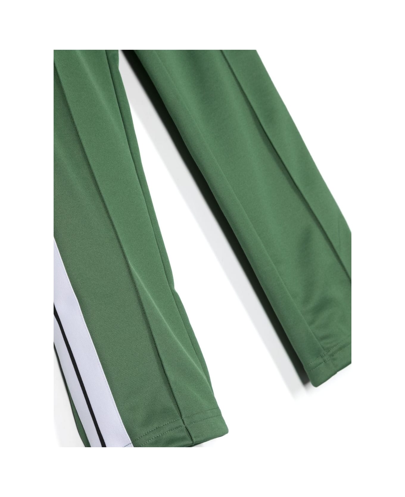 Palm Angels Green Track Trousers With Logo - Green ボトムス