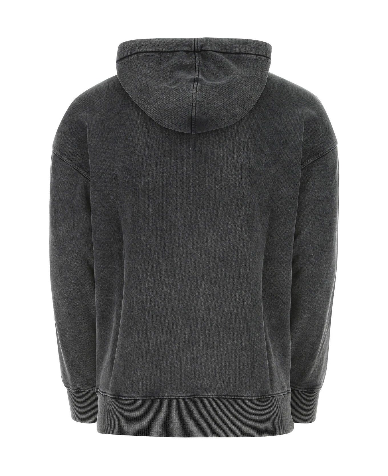 Givenchy Charcoal Cotton Sweatshirt - GREY