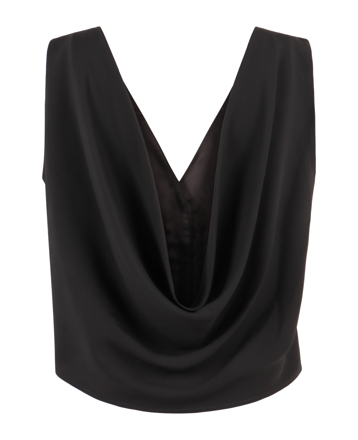 Nina Ricci Single-breasted Vest - black