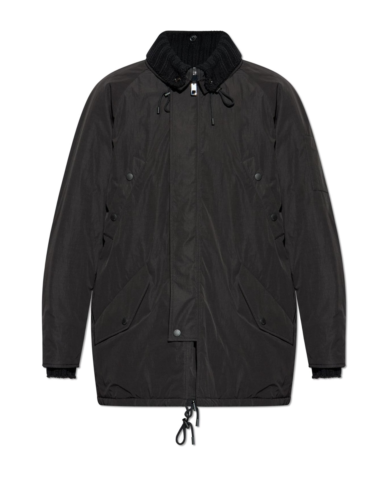 Dolce 
Gabbana Insulated Parka With Hood - Nero