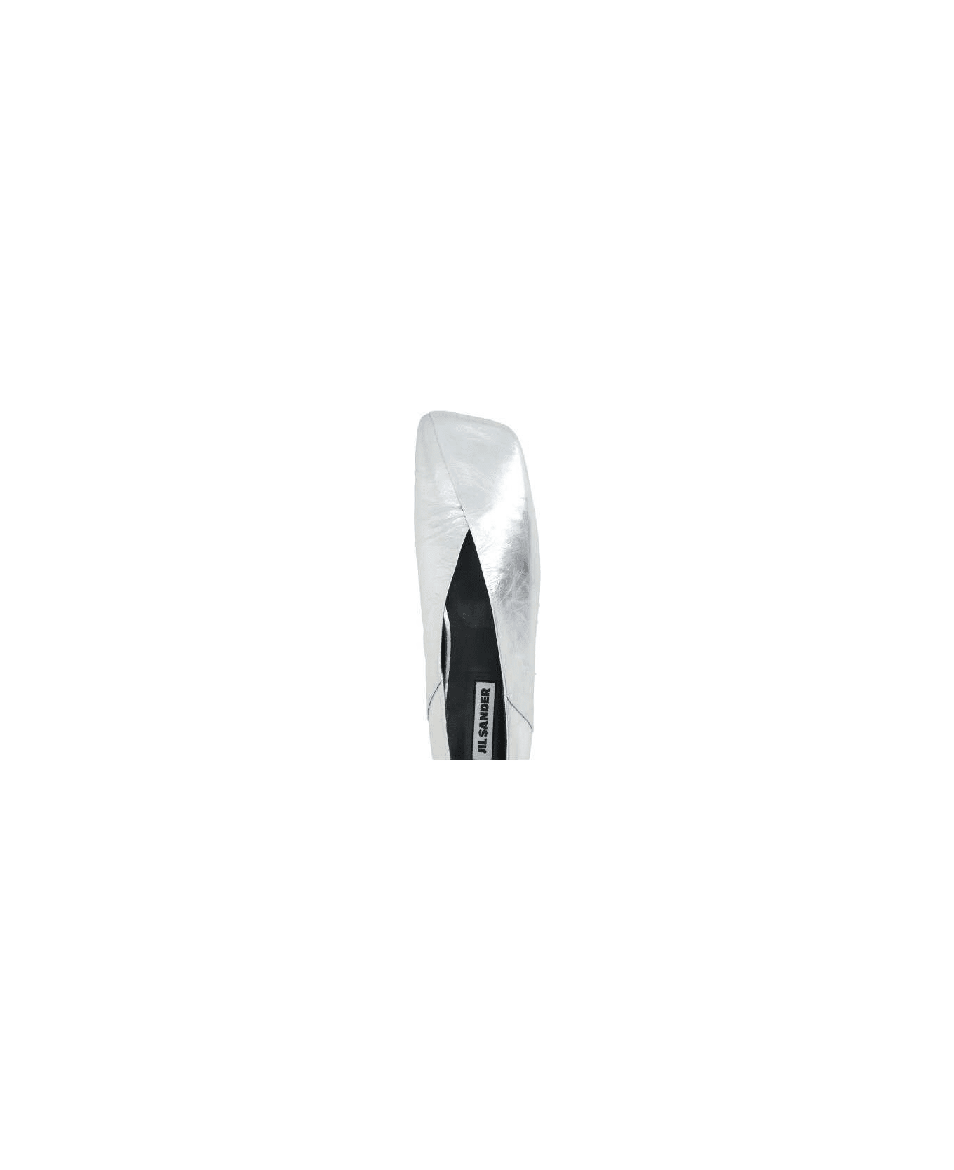 Jil Sander Square Toe Ballerina Flat Shoes