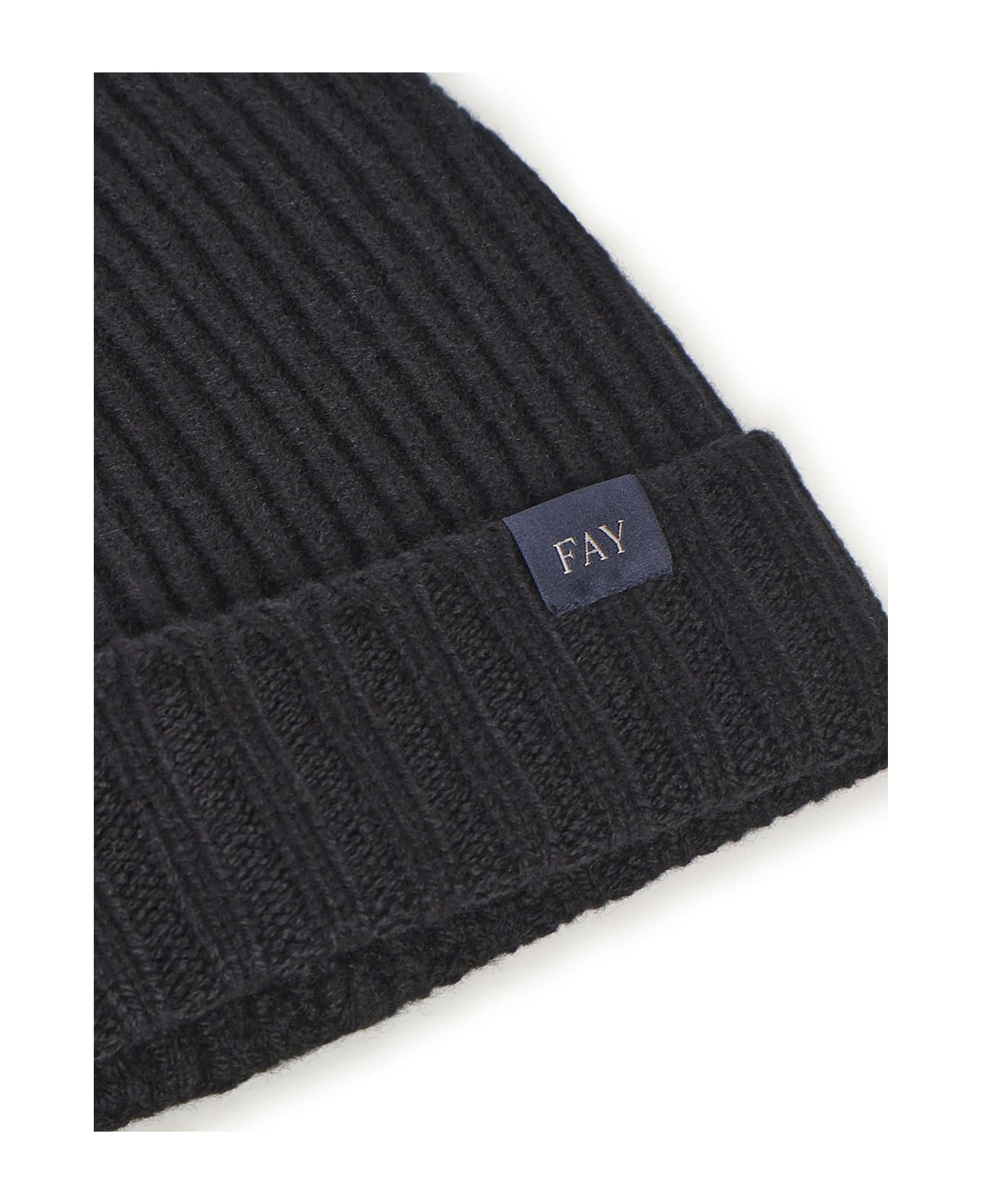 Fay Wool Hat - Black