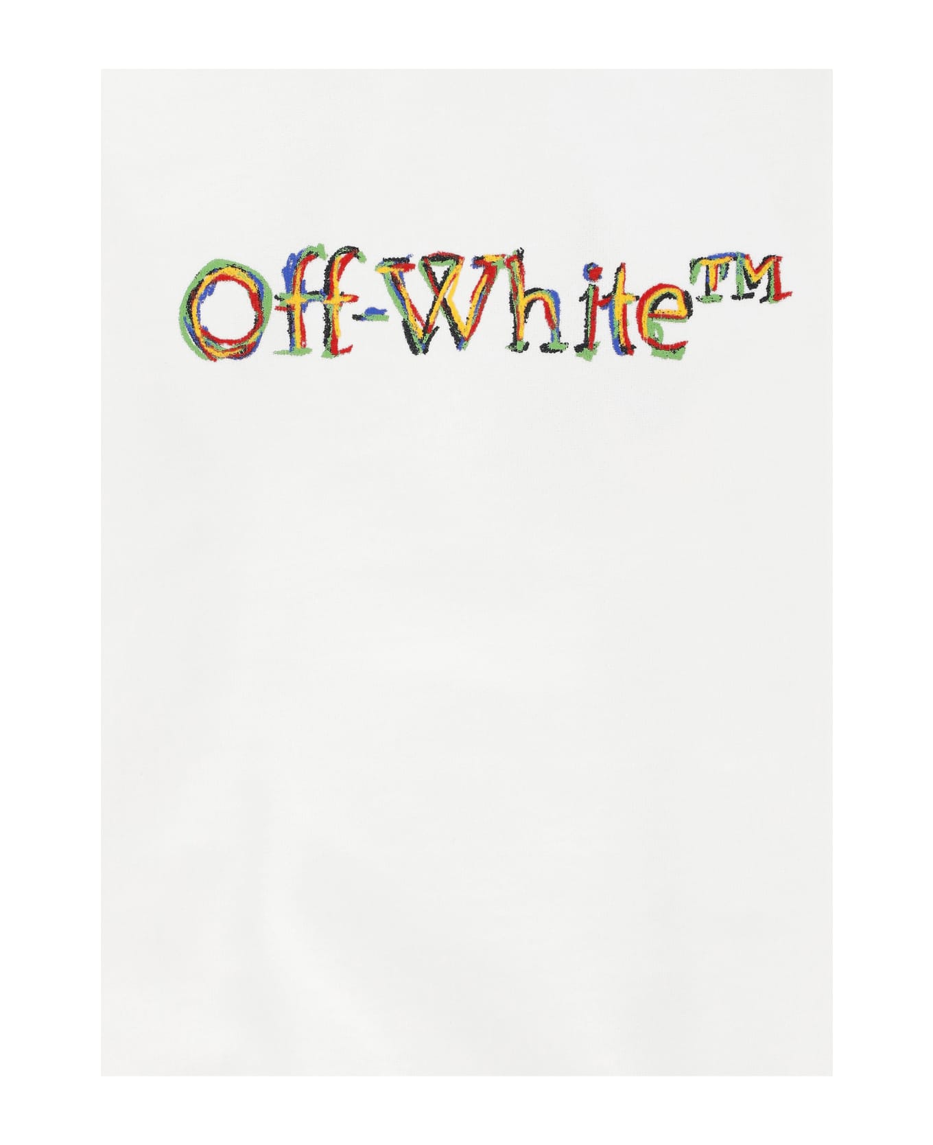 Off-White Sweatshirt With Logo - White ニットウェア＆スウェットシャツ
