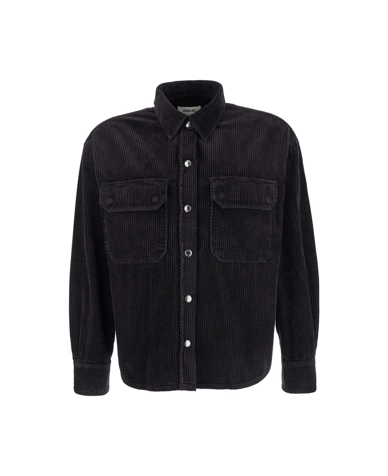 AGOLDE Black Jeans Shirt In Denim Woman - Black