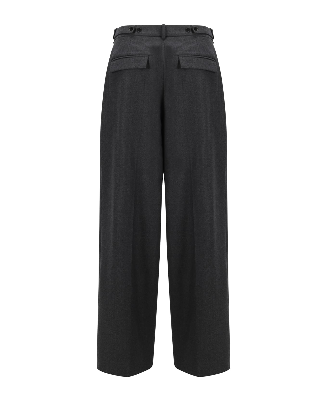 Róhe Pants - Dark Grey Melange