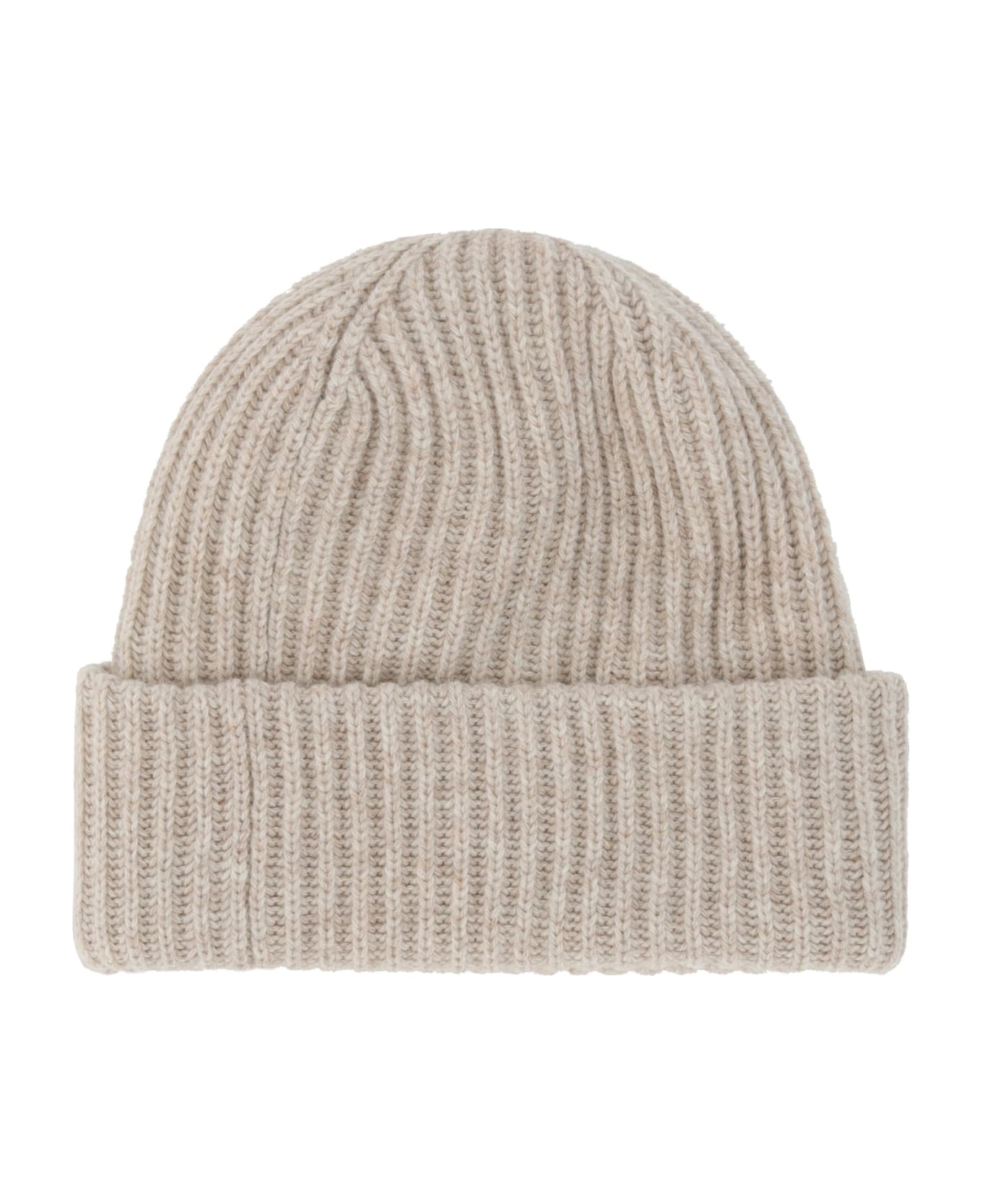 Ganni Beanie Hat - Beige