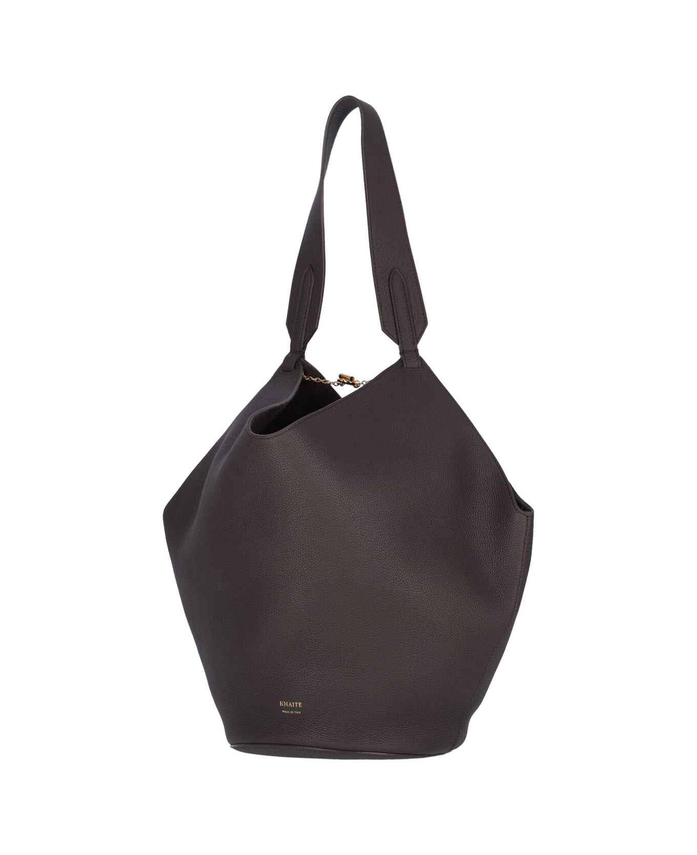 Khaite 
lotus
 Small Tote Bag - Brown