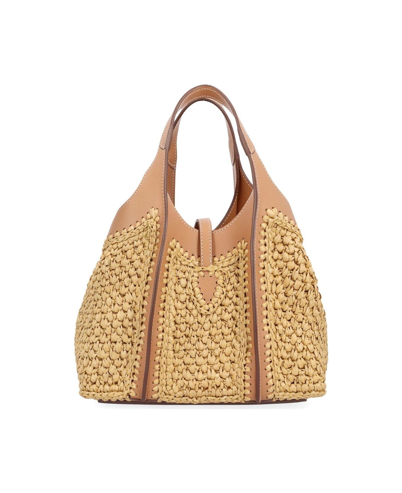 Tod's T Timeless Woven Mini Tote Bag | italist