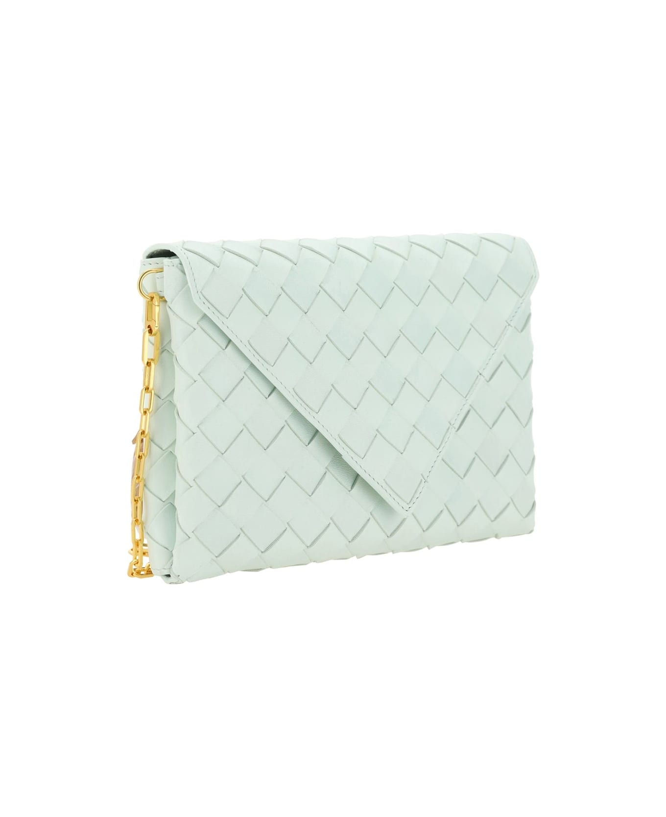 Bottega Veneta Envelope Origami Clutch - Green